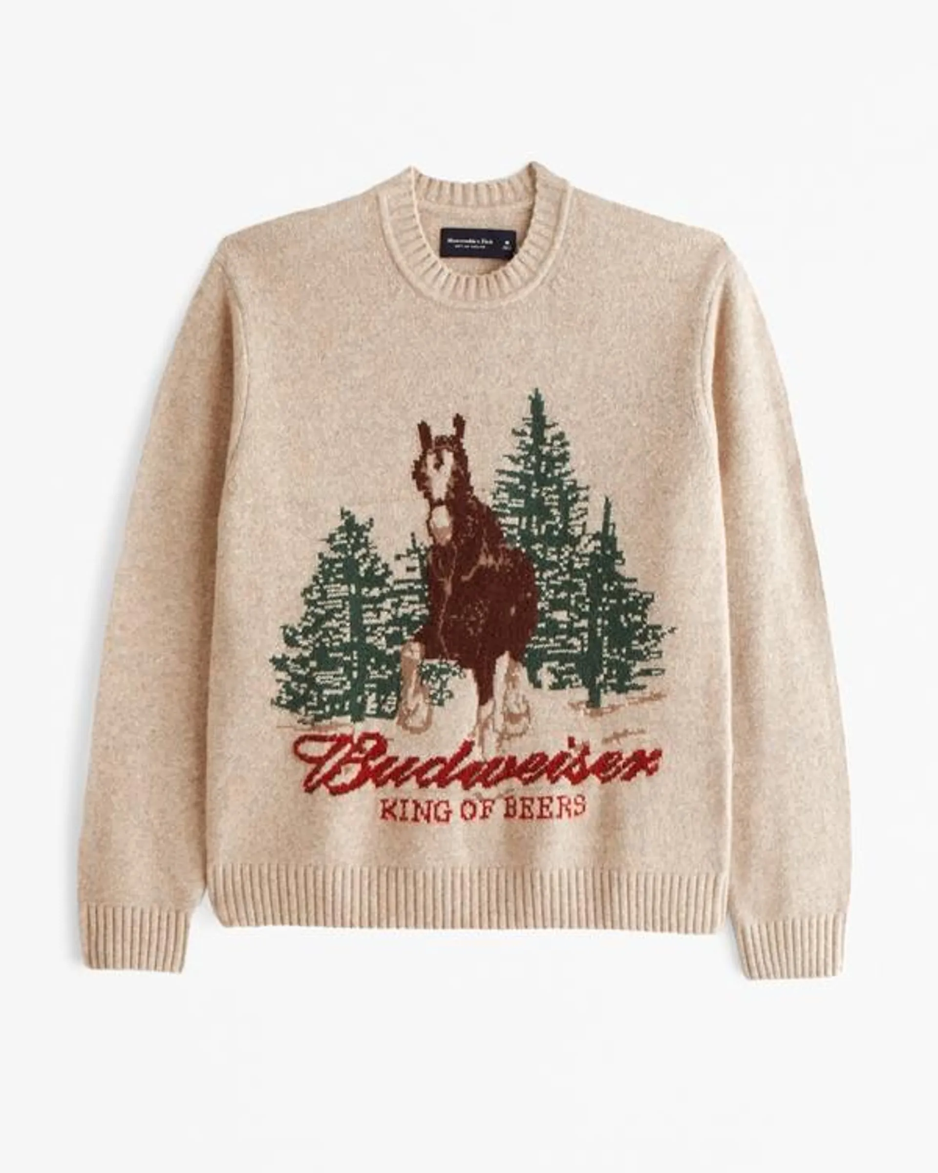 Budweiser Graphic Crew Sweater