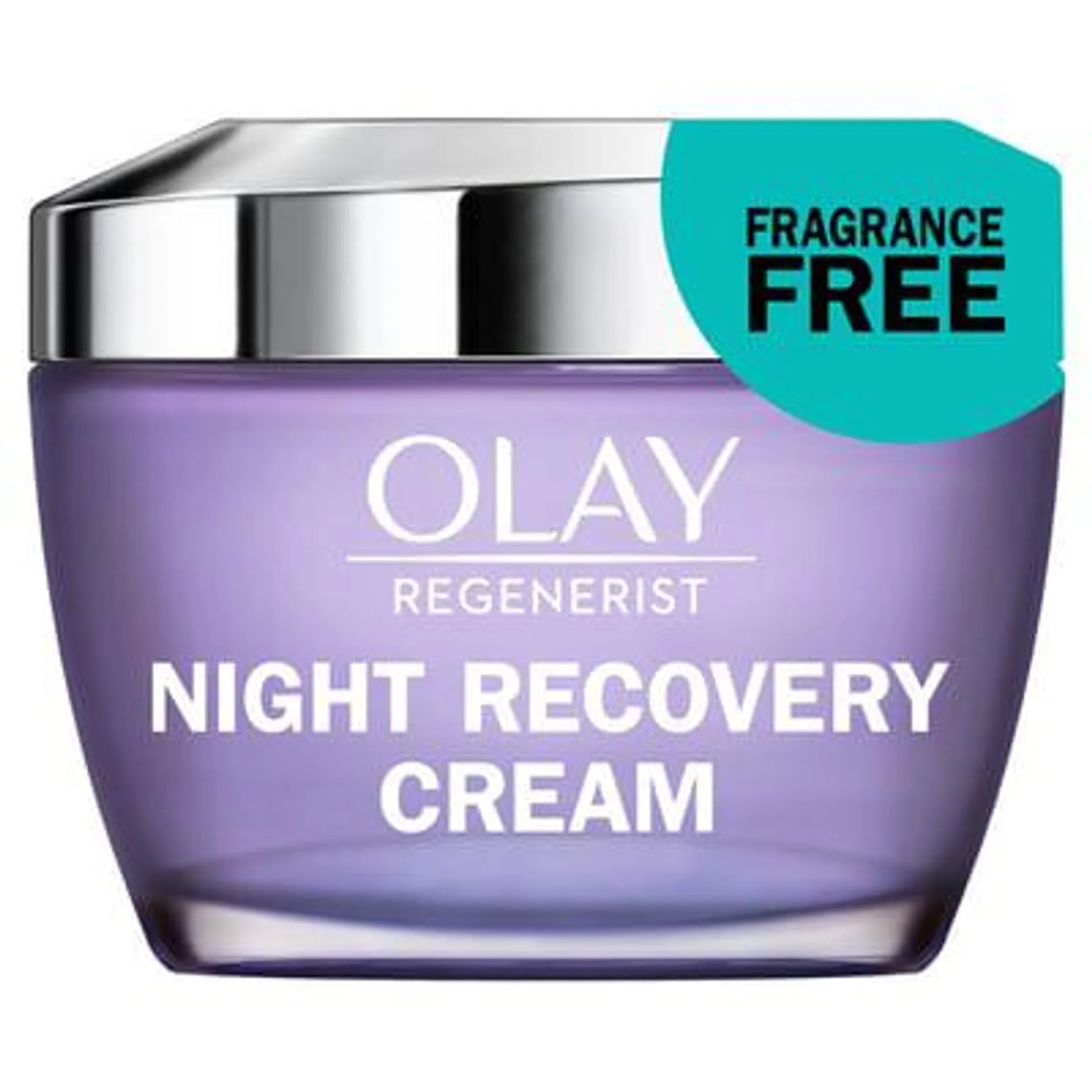 Olay, Regenerist - Regenerist Night Recovery Cream Face Moisturizer, Fragrance Free, 1.7 oz