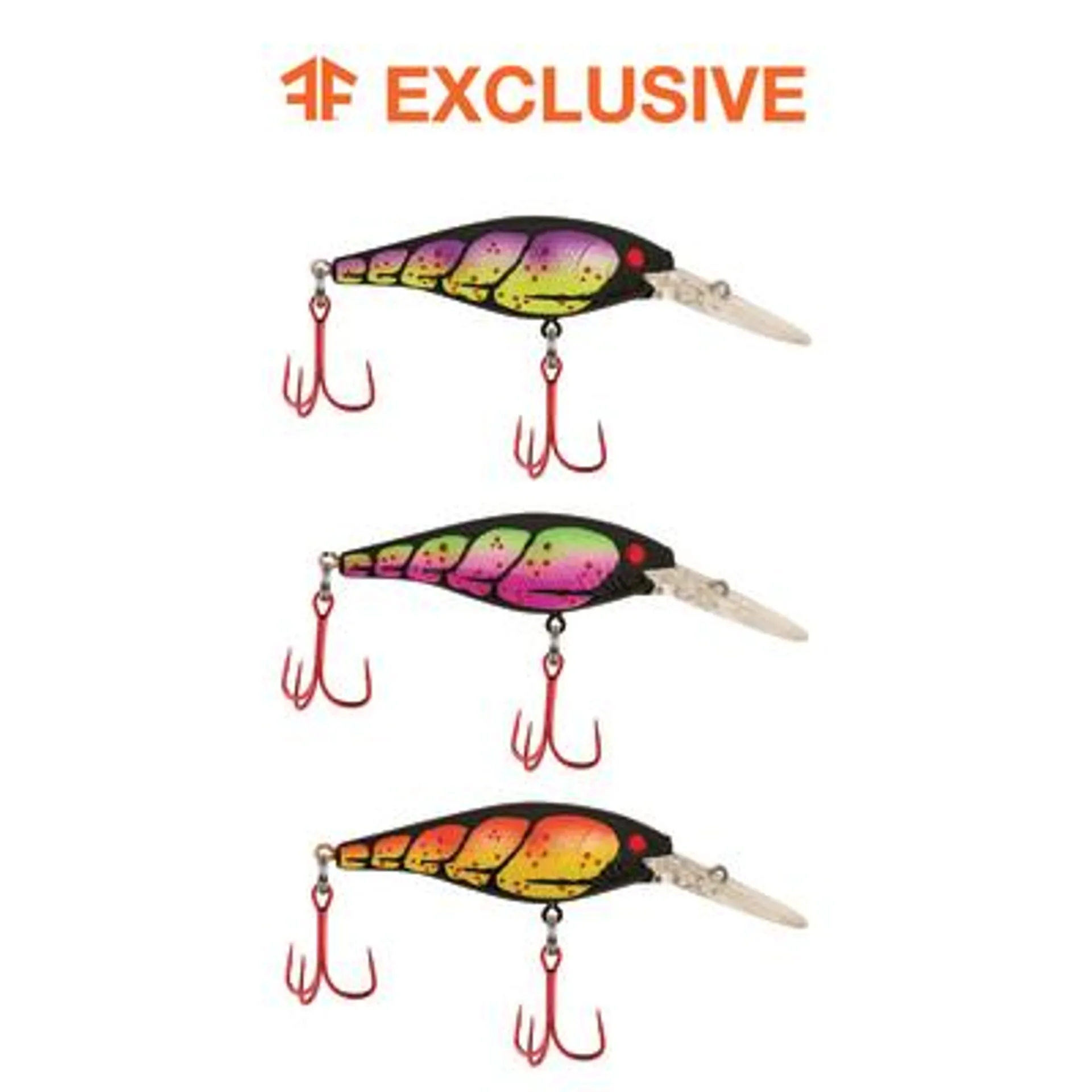 Berkley Infection Flicker Shad Pro-Pack Crankbait - 3 Pk