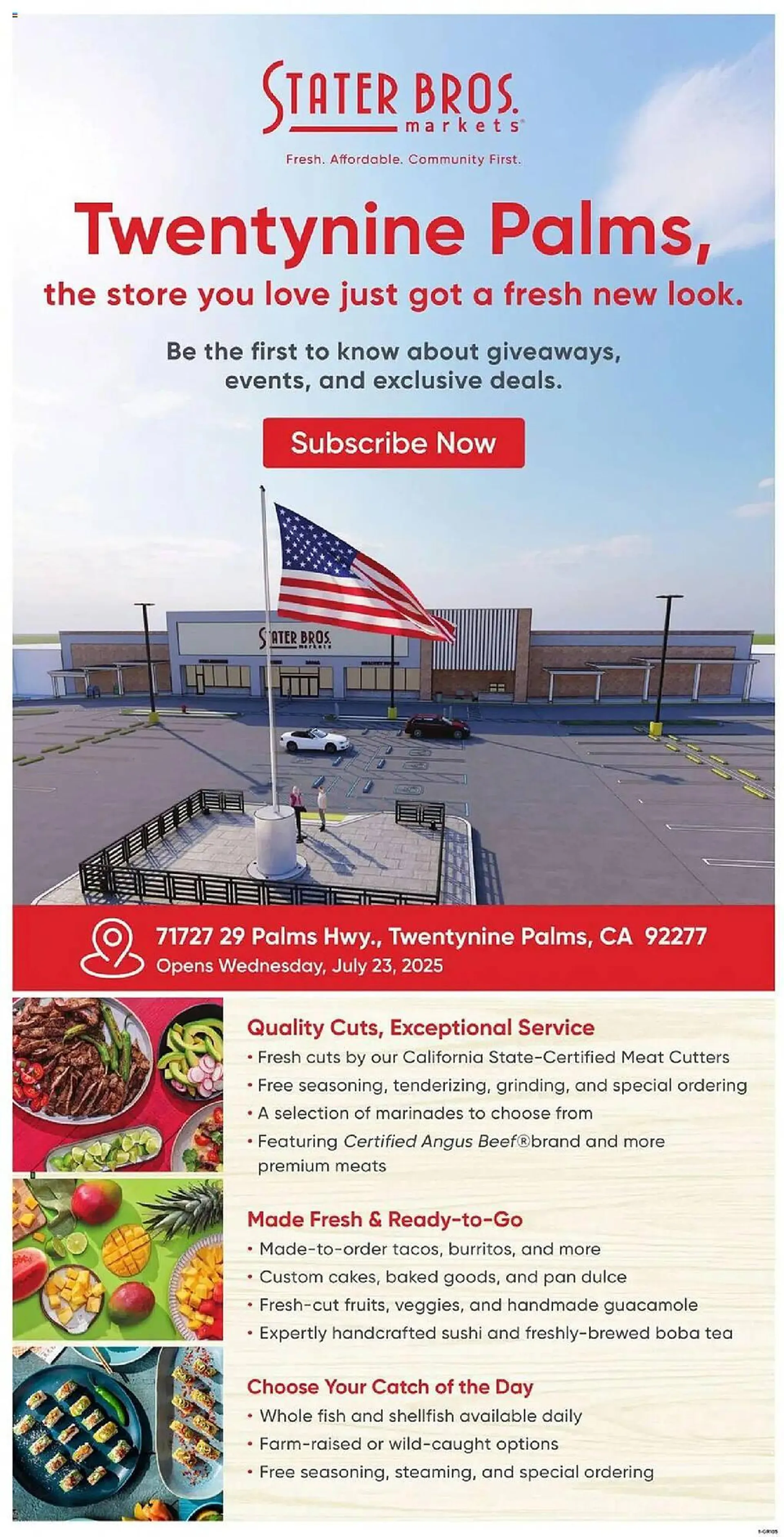 Weekly ad Stater Bros Weekly Ad from July 9 to July 16 2025 - Page 1