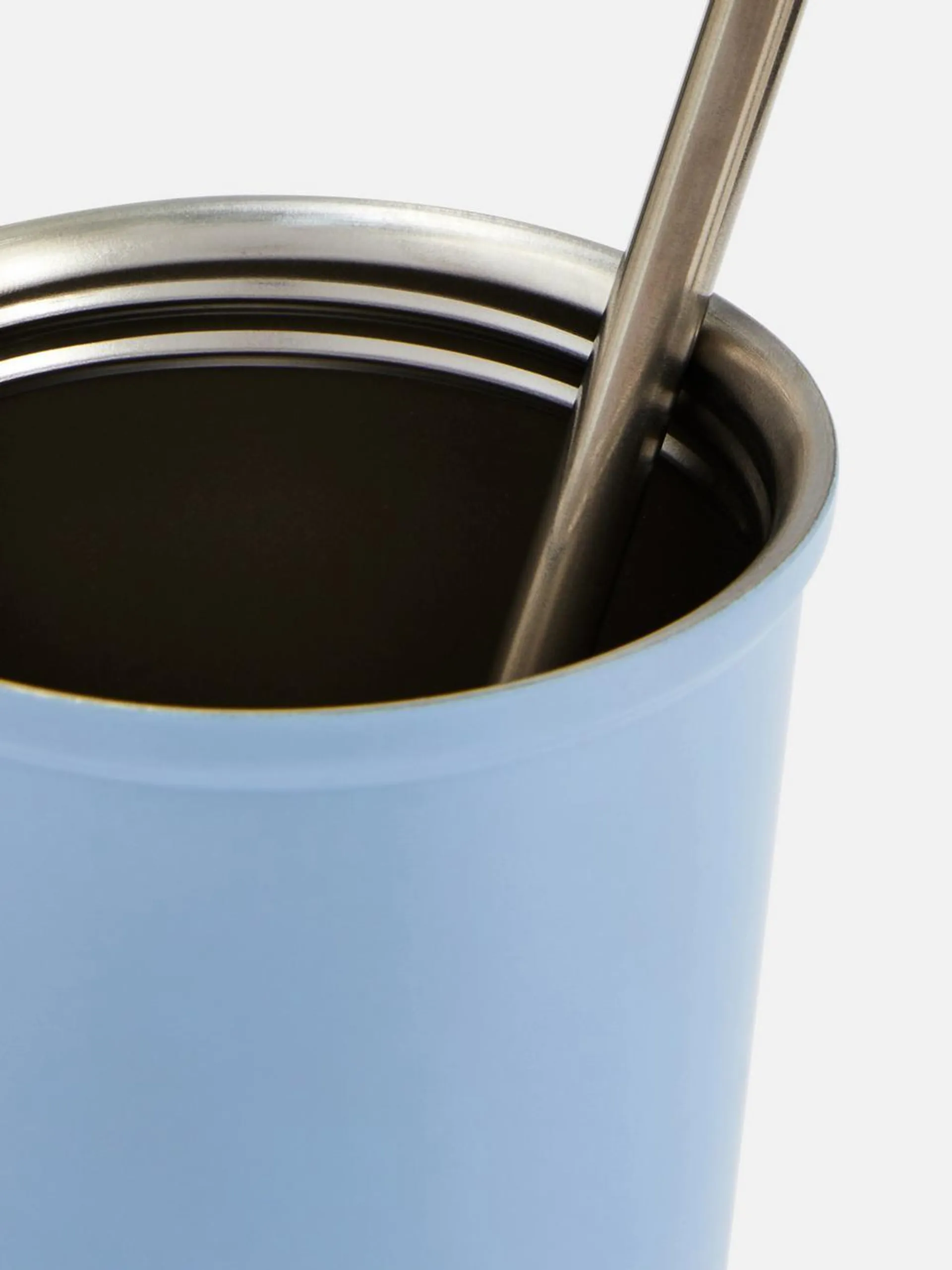 Stainless Steel Cup with Straw