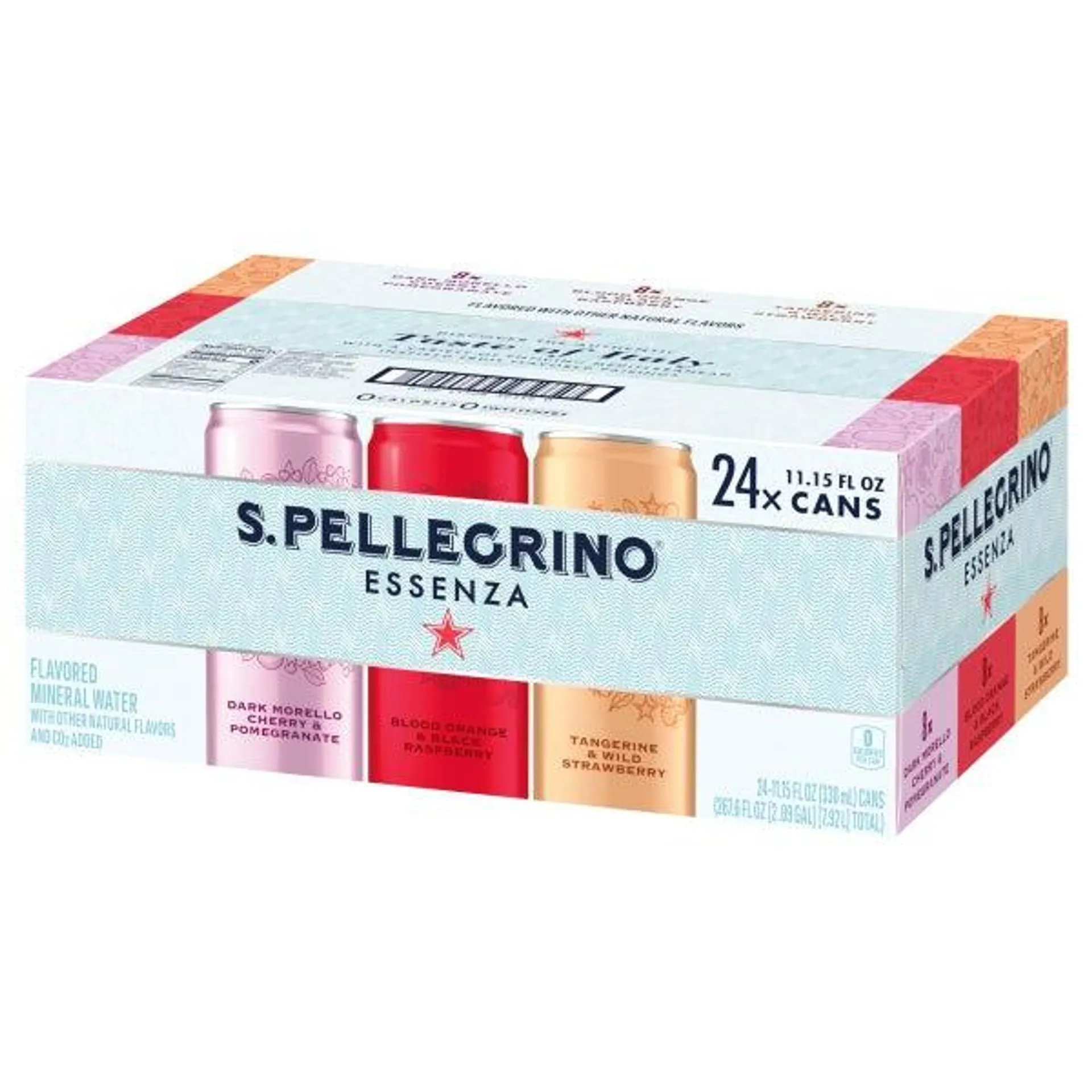 San Pellegrino Essenza, Variety Pack, 11.15 fl oz, 24-count