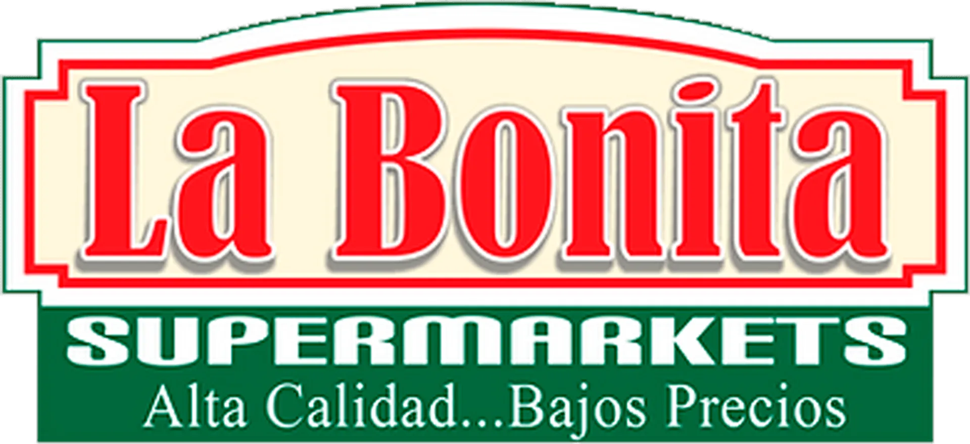 LA BONITA SUPERMARKETS logo