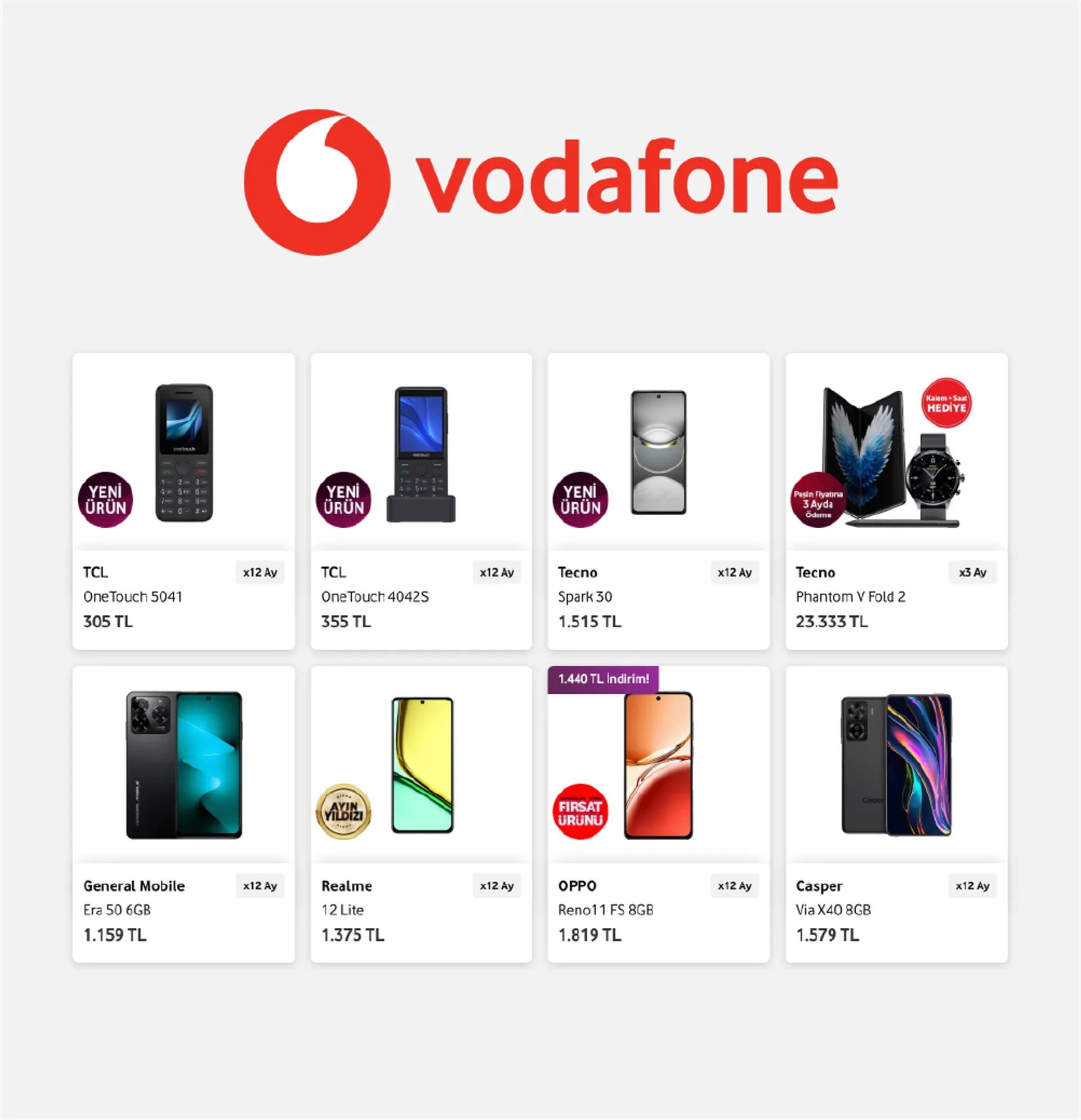 Katalog Vodafone mağazasının özel fırsatı 21 Ocak - 11 Şubat 2025 - aktüel Sayfa 