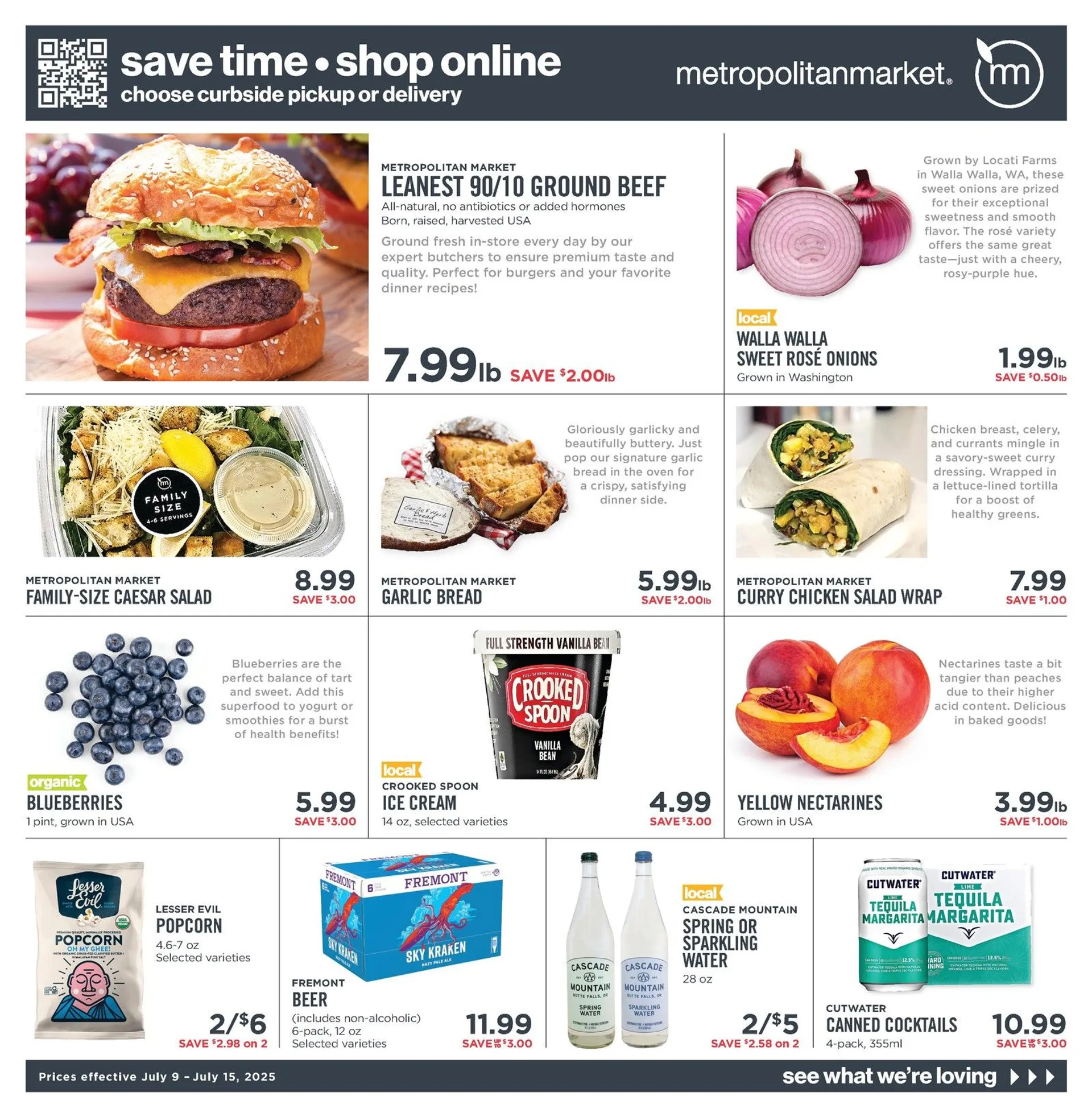 Weekly ad Metropolitan market Sales from July 9 to July 16 2025 - Page 1