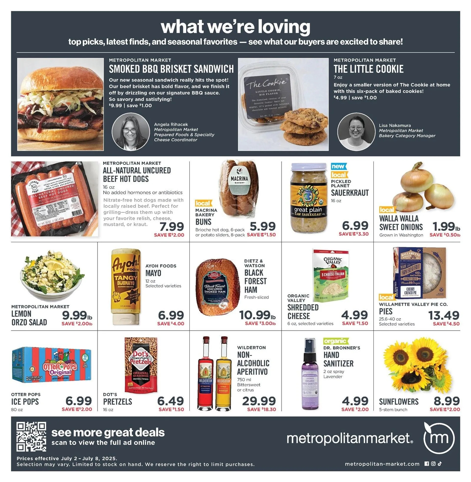 Weekly ad Metropolitan market Sales from July 2 to July 8 2025 - Page 
