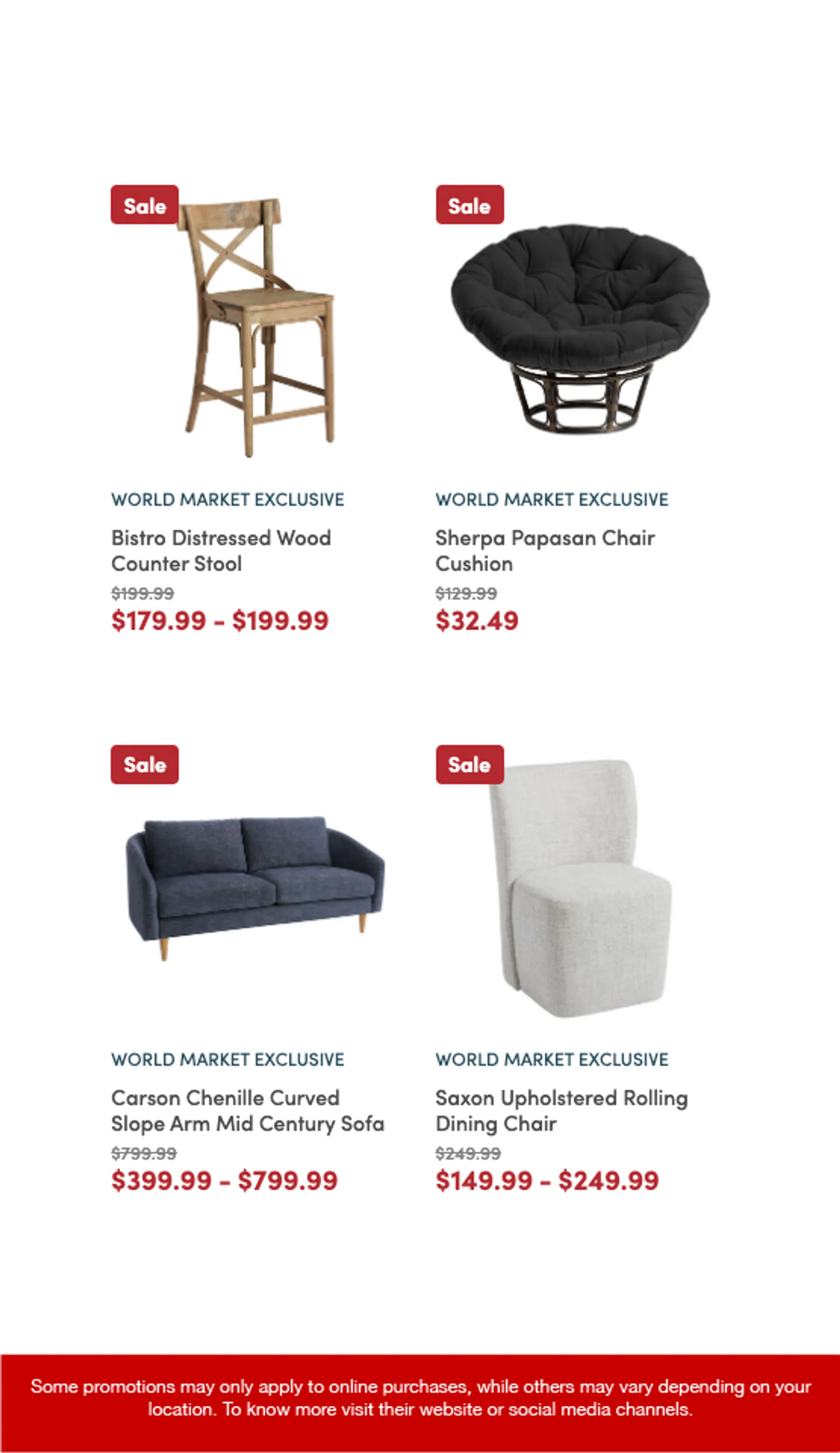 Weekly ad World Market  Weekly Ad from April 21 to May 11 2025 - Page 2