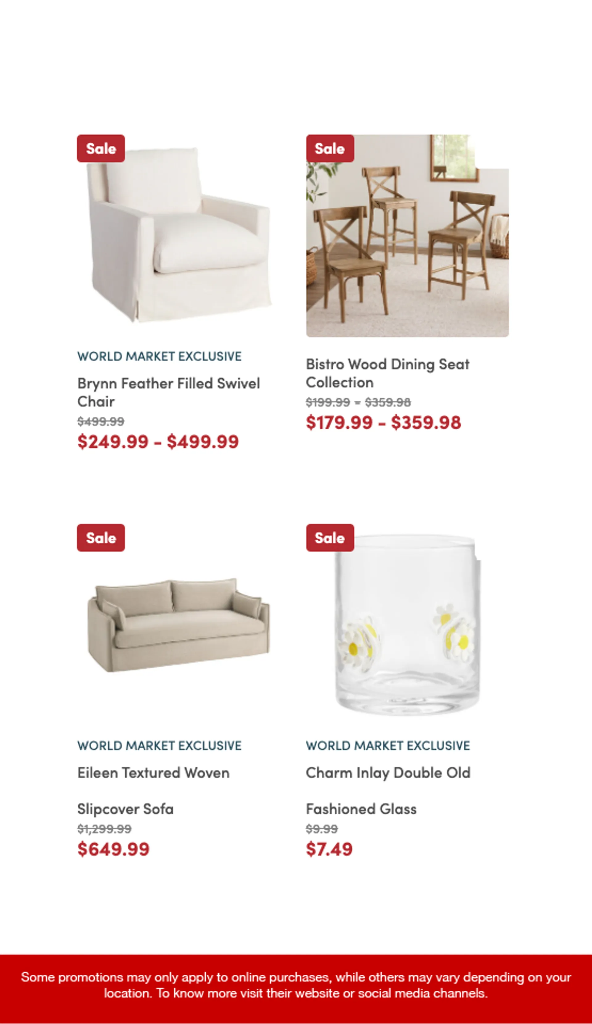 Weekly ad World Market  Weekly Ad from April 21 to May 11 2025 - Page 5