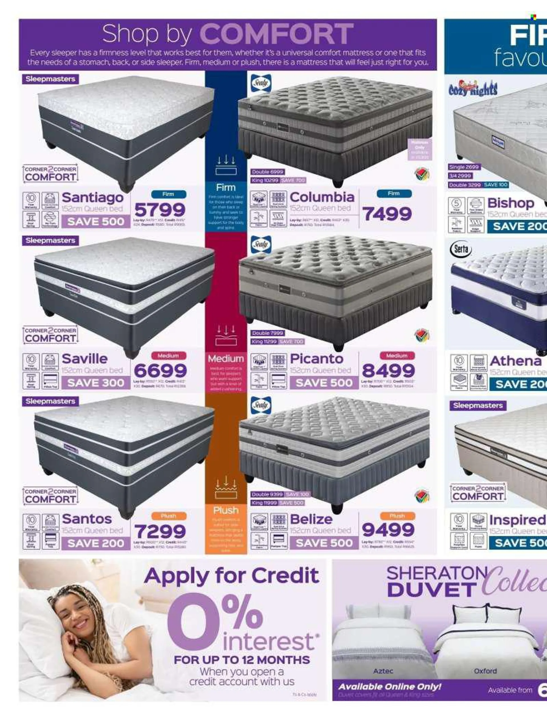 Sleepmasters catalogue  - 08/08/2022 - 04/09/2022 - Sales products - duvet, bed, queen bed, mattress. Page 3.