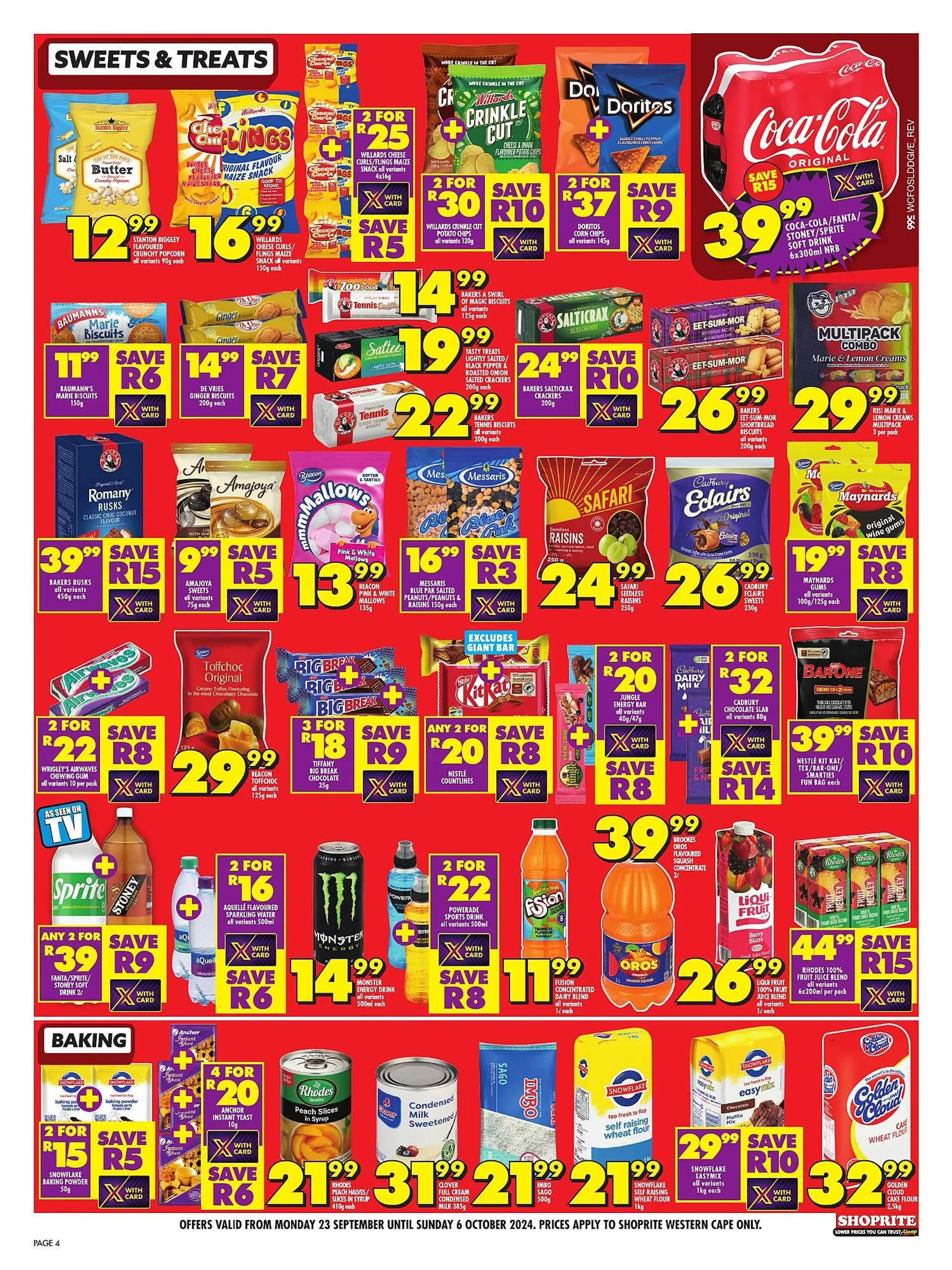 Shoprite catalogue from 23 September to 6 October 2024 - Catalogue Page 4