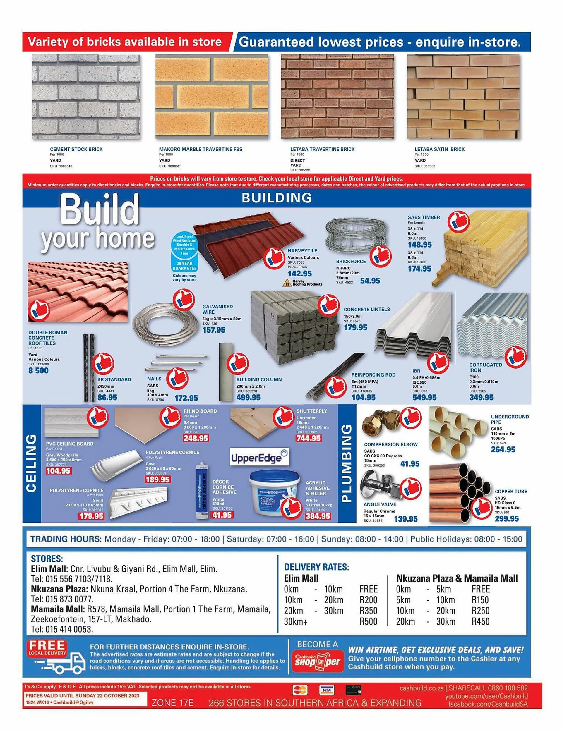 Cashbuild catalogue from 18 September to 22 October 2023 - Catalogue Page 4