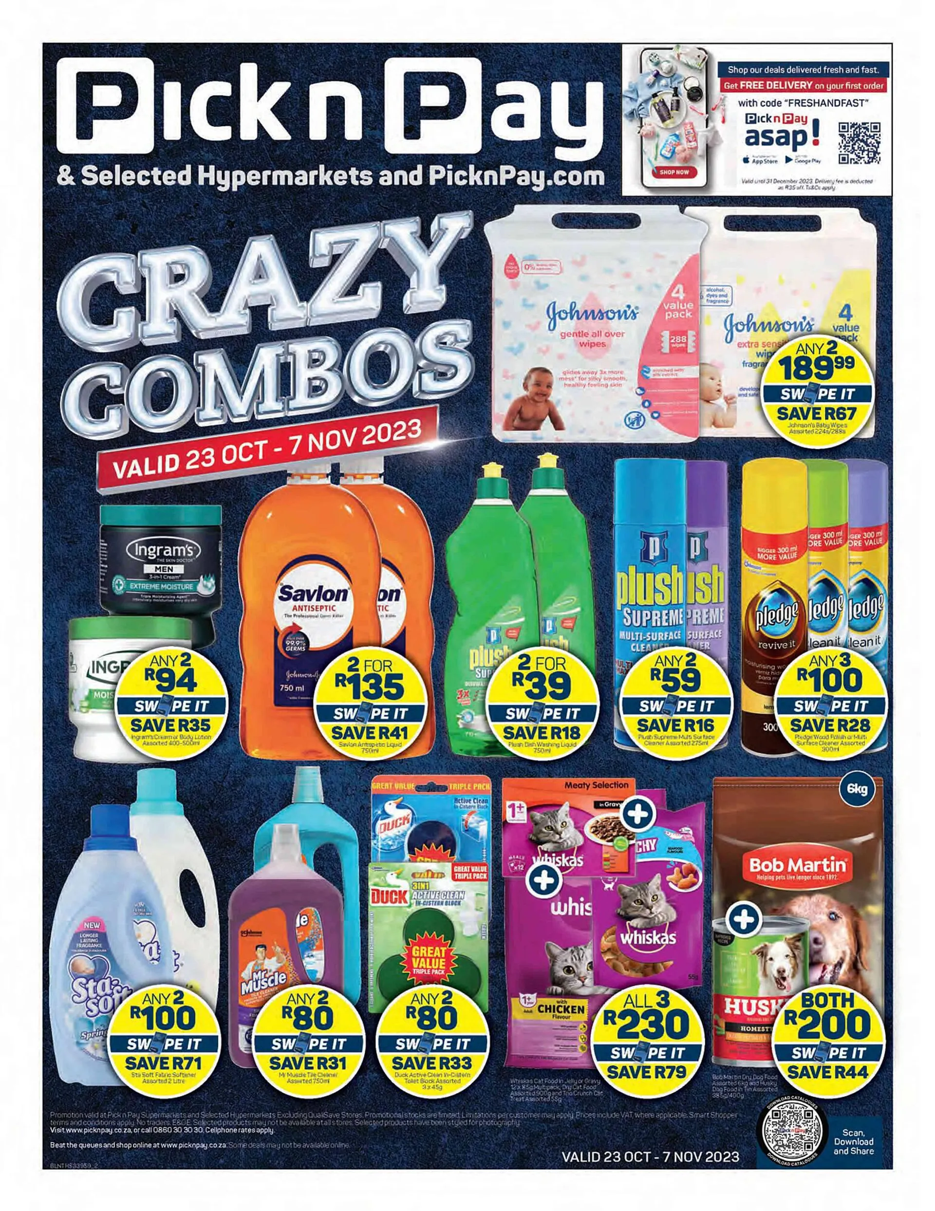 Pick n Pay catalogue from 23 October to 7 November 2023 - Catalogue Page 2