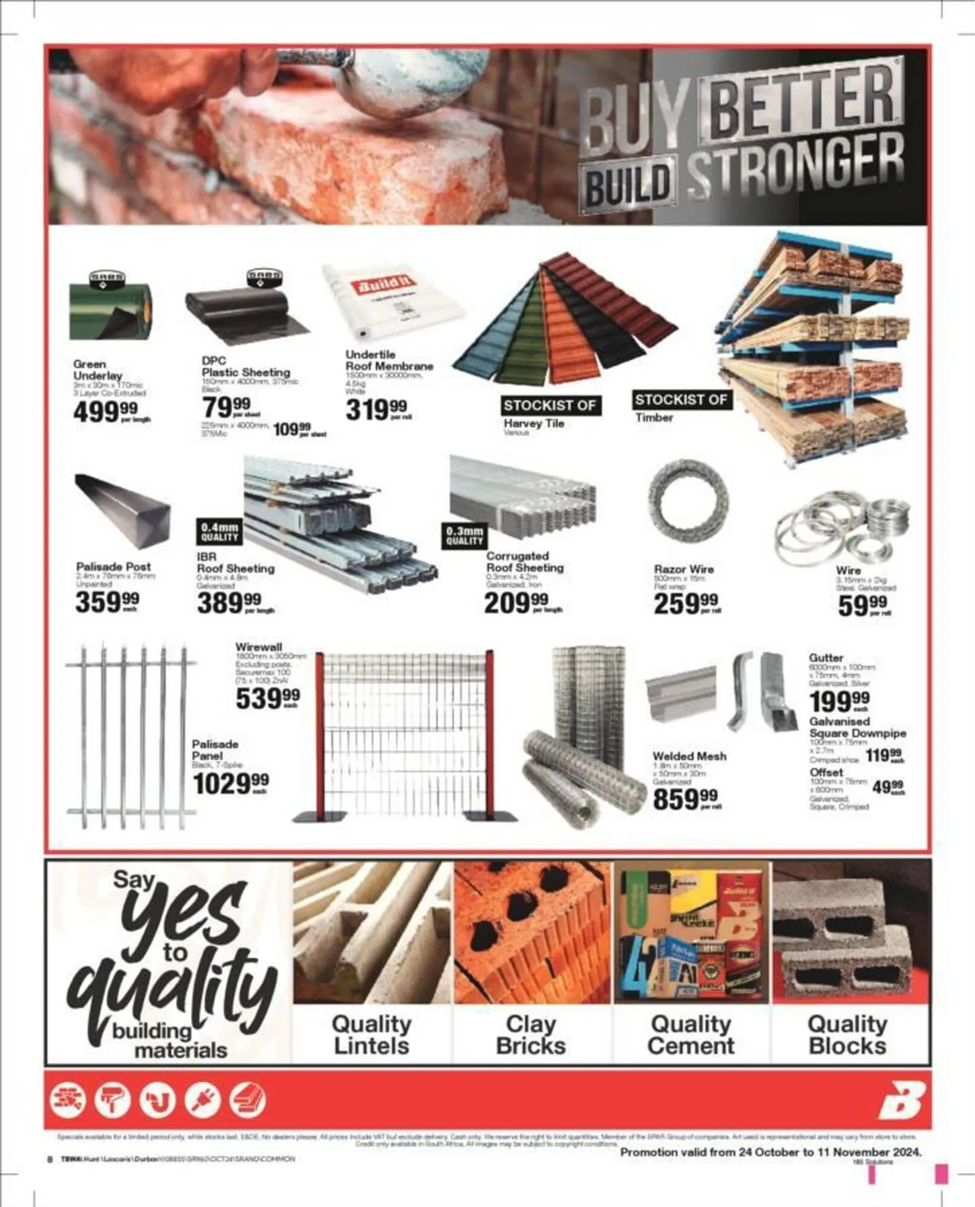 Build It catalogue from 21 October to 11 November 2024 - Catalogue Page 8