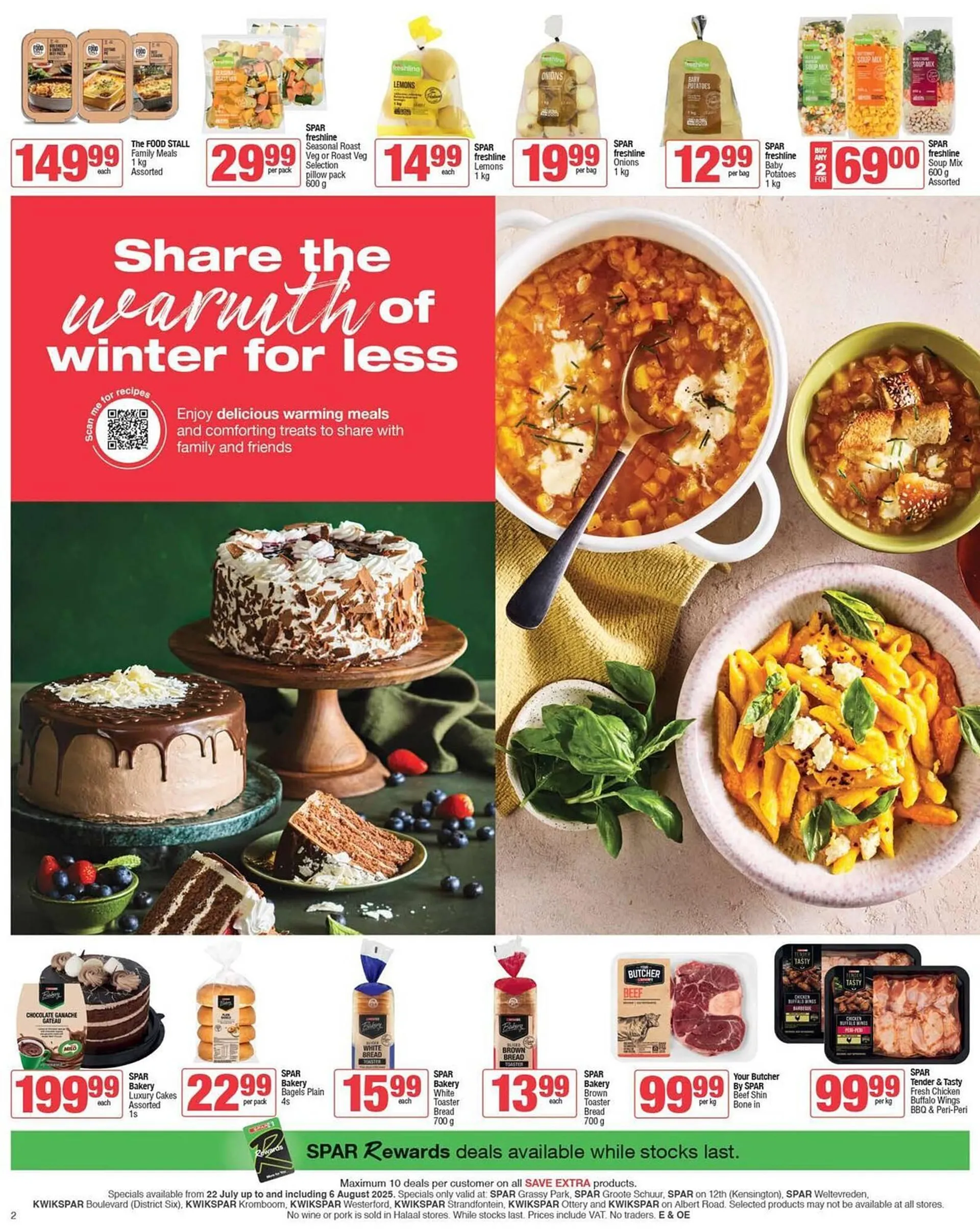 KwikSpar catalogue from 24 July to 6 August 2025 - Catalogue Page 1
