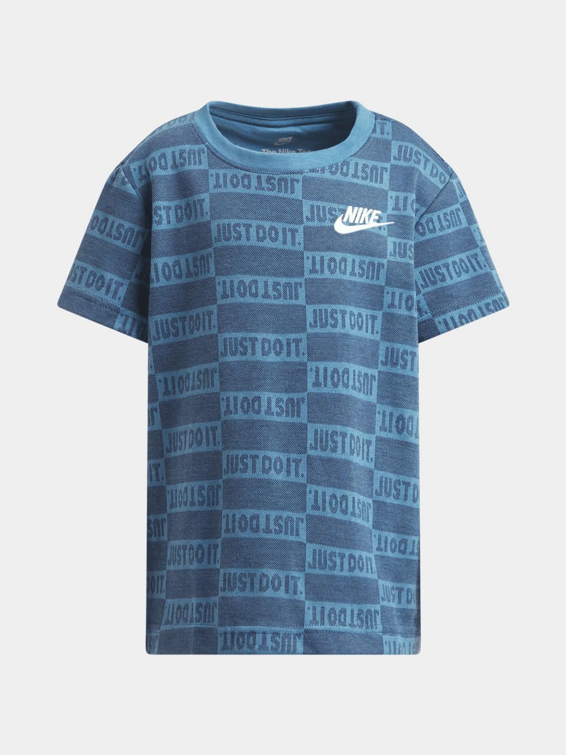 Nike Boys Kids AOJ Navy T-Shirts