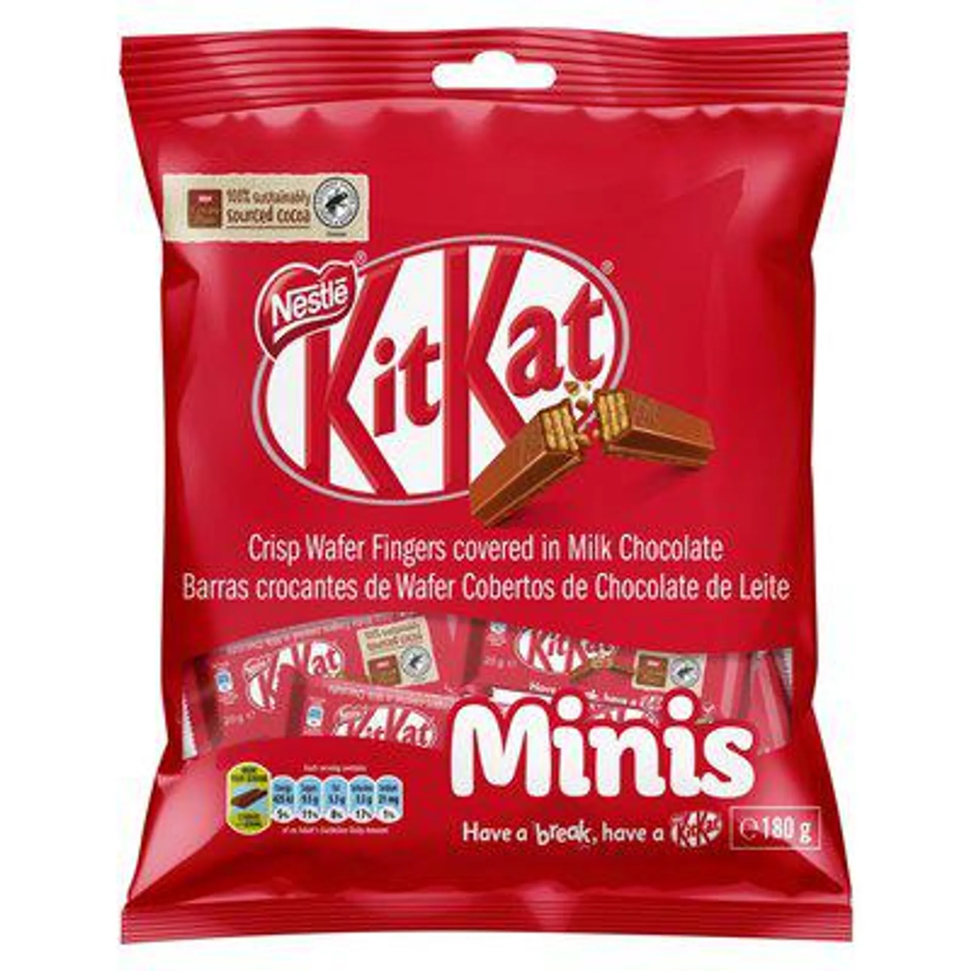 Nestle KitKat Mini Bag Milk 180g