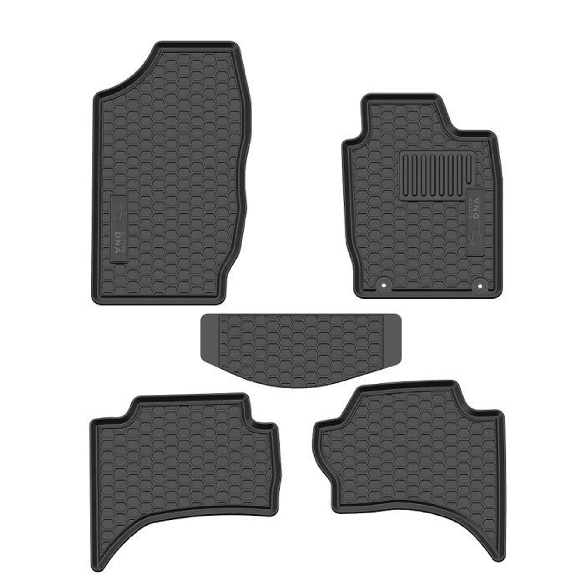 Custom DNA Floor Mat Set Mitsubishi Triton Double Cab Models From 2017-