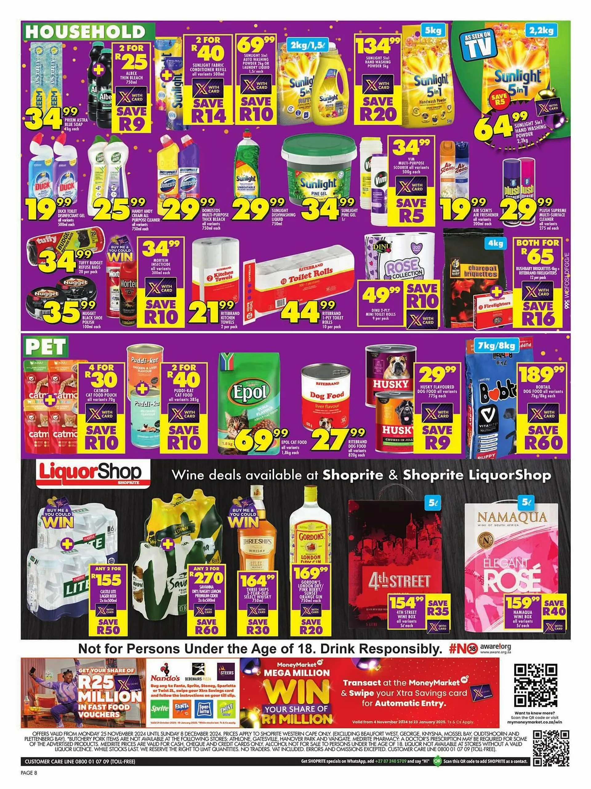 Shoprite catalogue from 25 November to 8 December 2024 - Catalogue Page 8