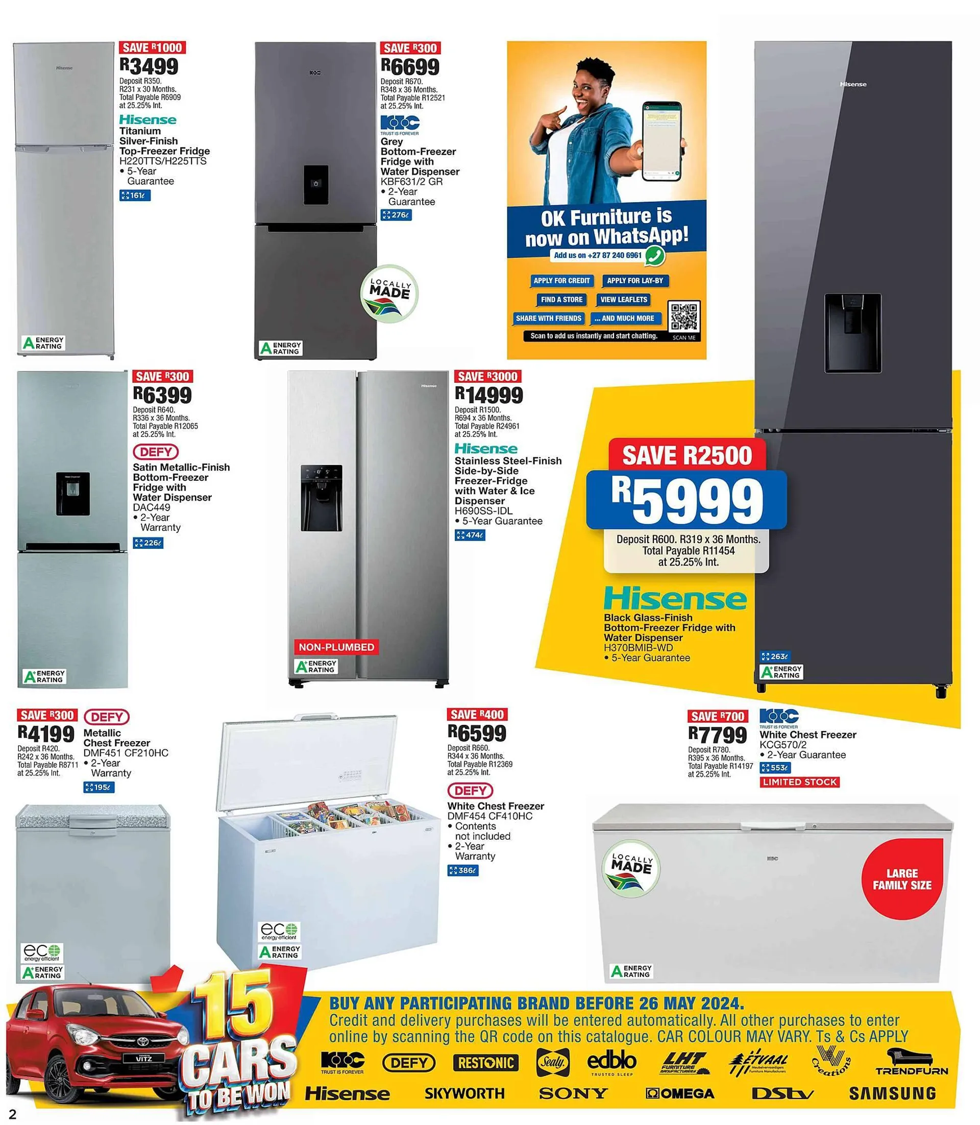 OK Furniture catalogue from 13 May to 26 May 2024 - Catalogue Page 1