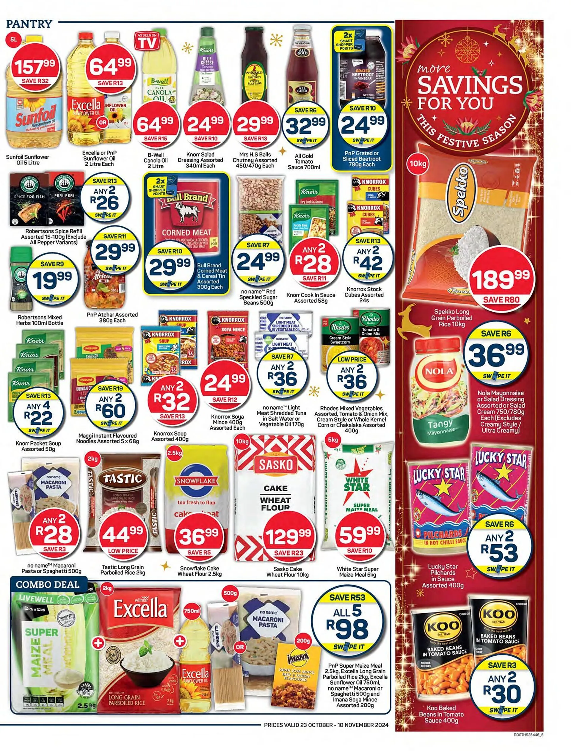 Pick n Pay catalogue from 23 October to 10 November 2024 - Catalogue Page 5