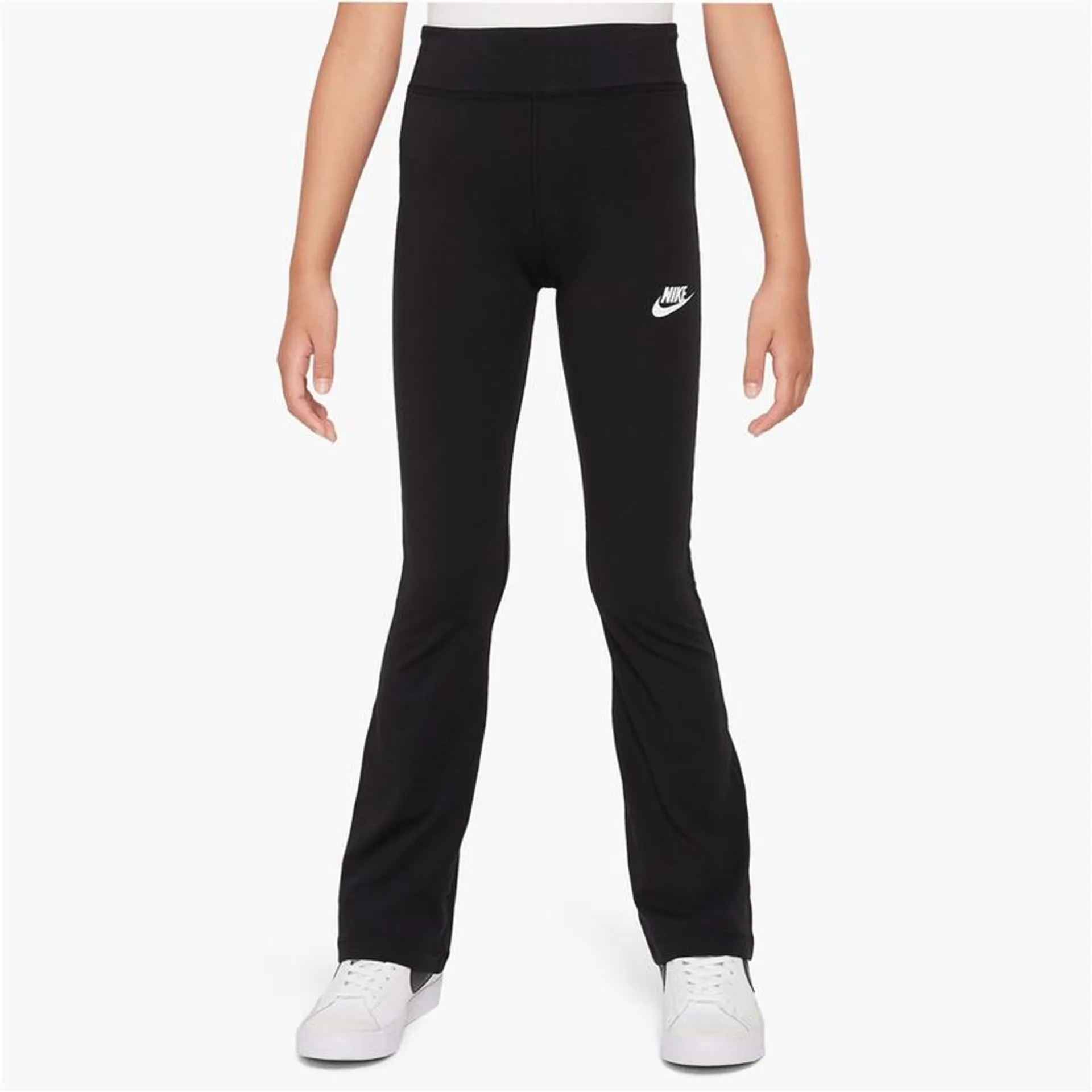 Nike Girls Youth NSW Black Flared Leggings