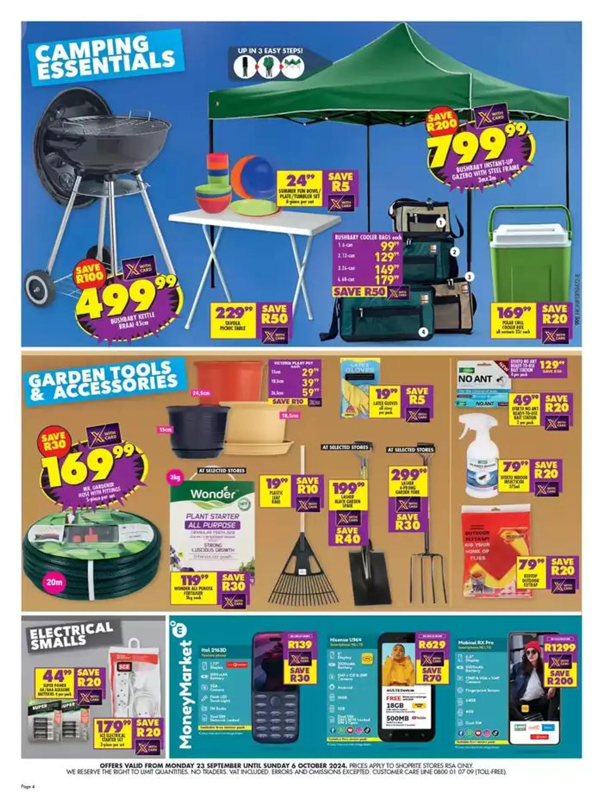 Shoprite Spring Favourites  from 24 September to 6 October 2024 - Catalogue Page 4