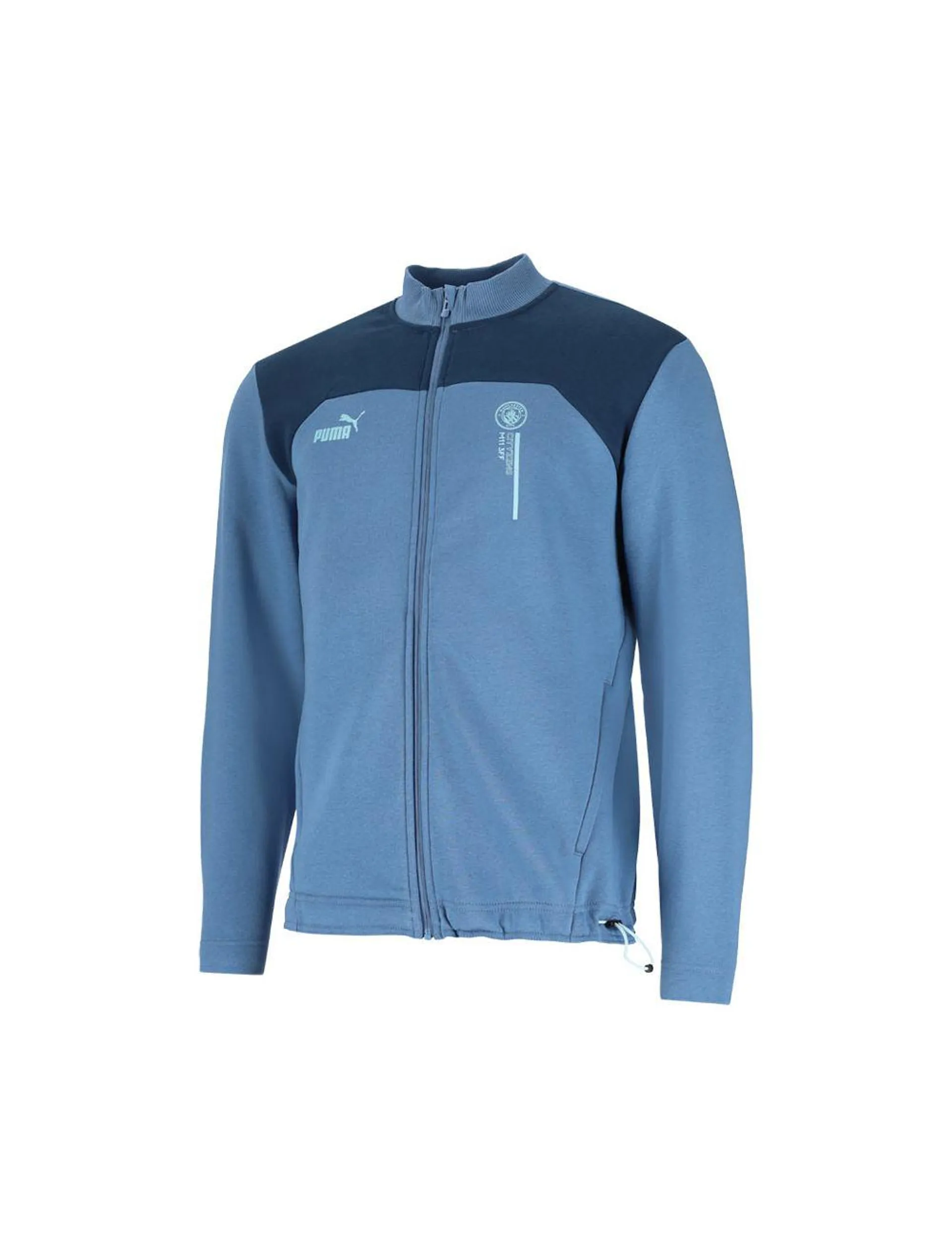 Puma Manchester City FtblCulture Men's Track Jacket Marine Blue