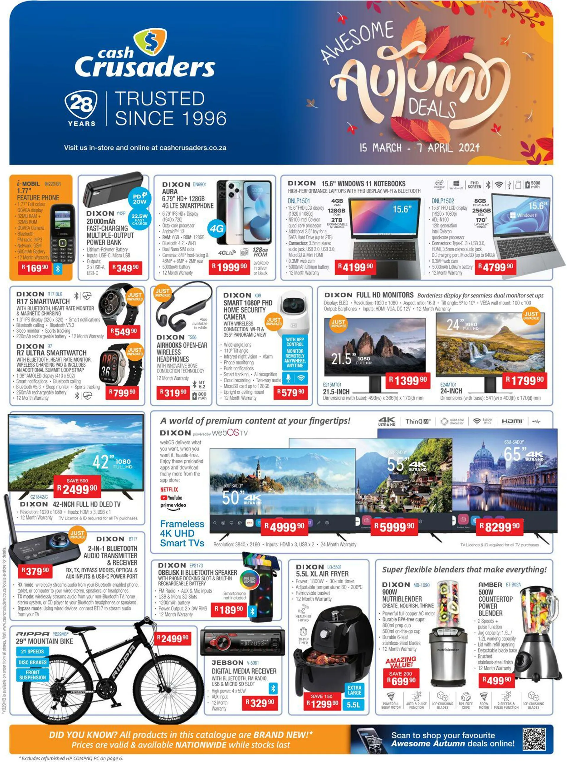 Cash Crusaders Current catalogue - 15 March 29 March 2024 - Page 1