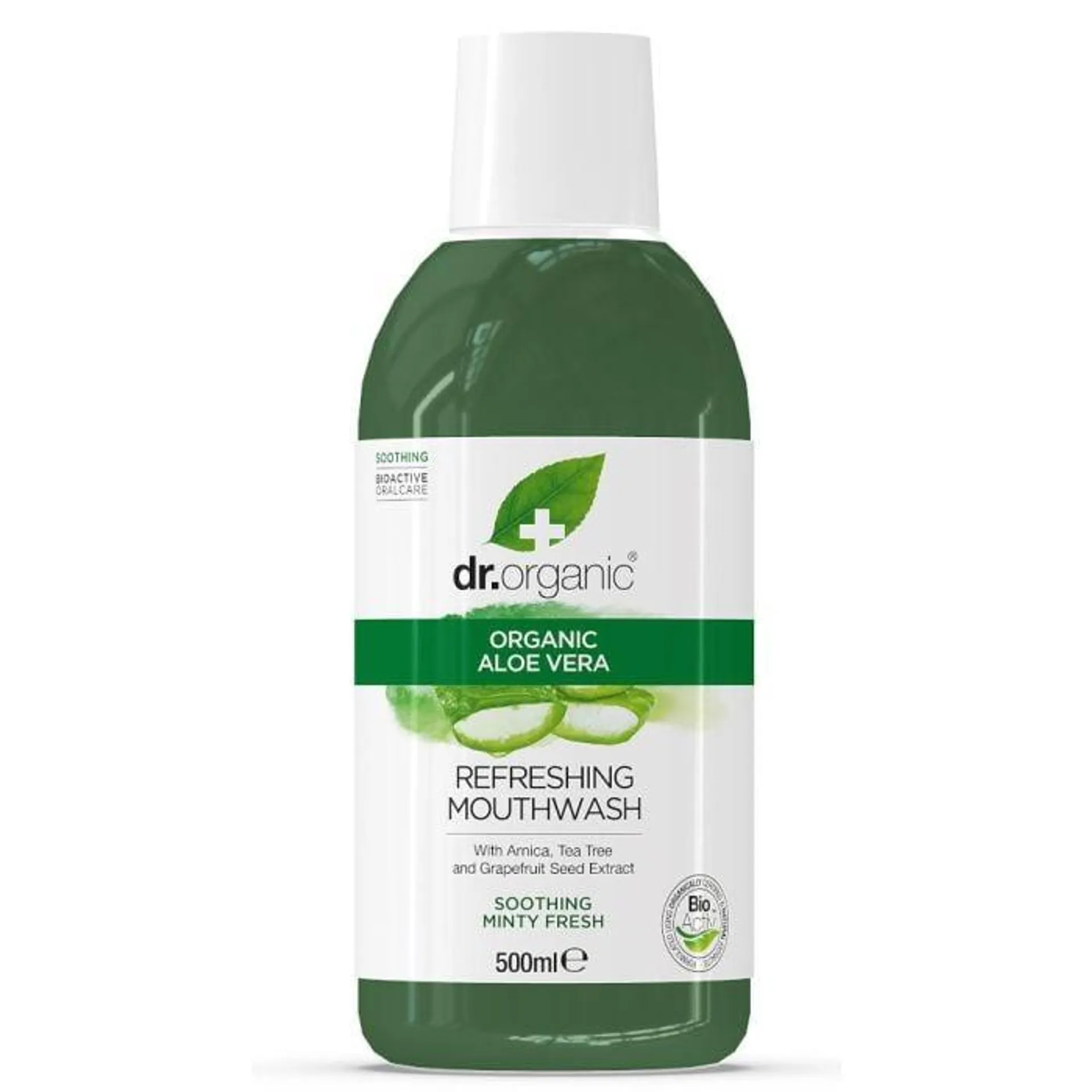 Dr Organic Aloe Vera Mouth Wash 500ml