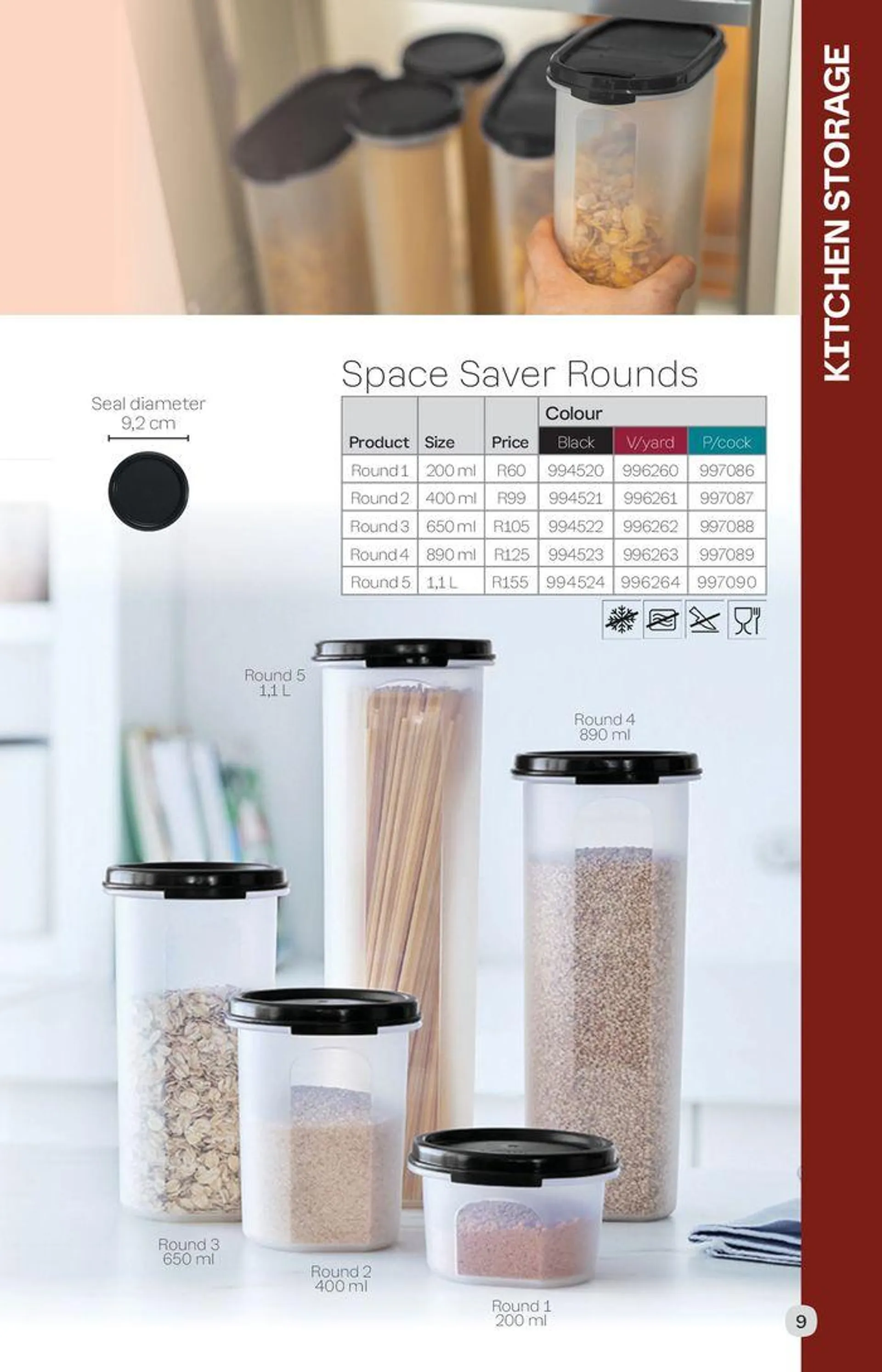 Catalogue Tupperware from 4 March to 31 December 2024 - Catalogue Page 9