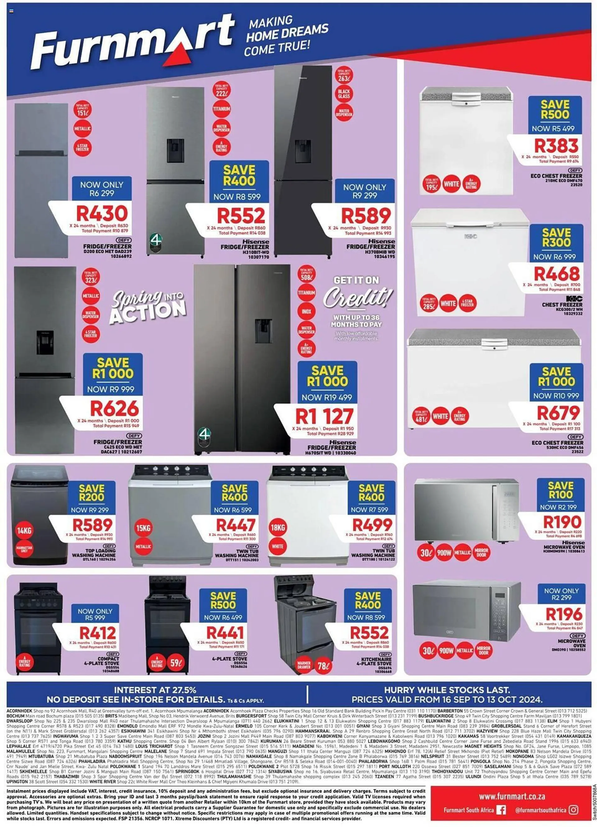 Furnmart catalogue from 16 September to 13 October 2024 - Catalogue Page 8