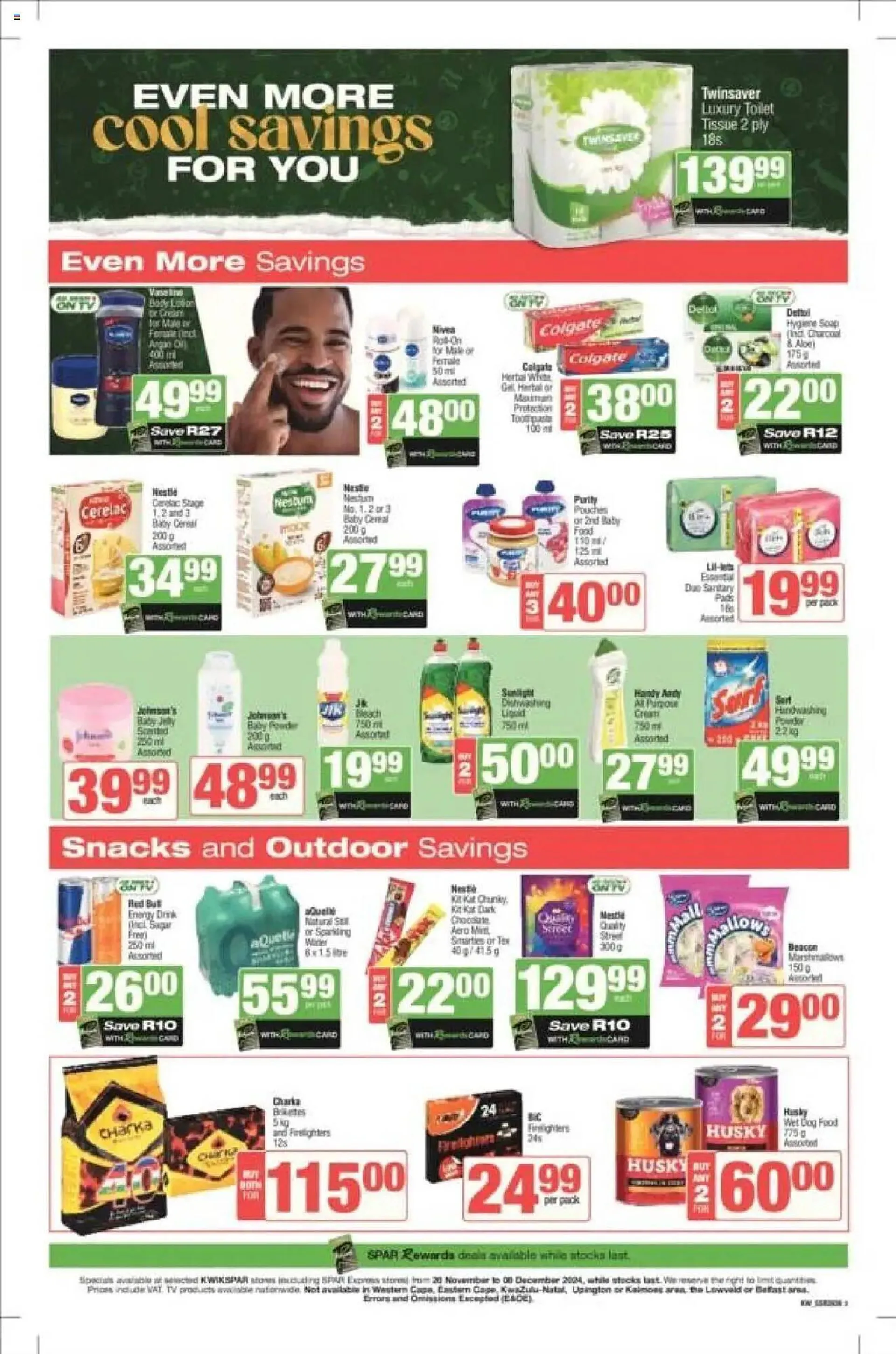 KwikSpar catalogue from 20 November to 8 December 2024 - Catalogue Page 3