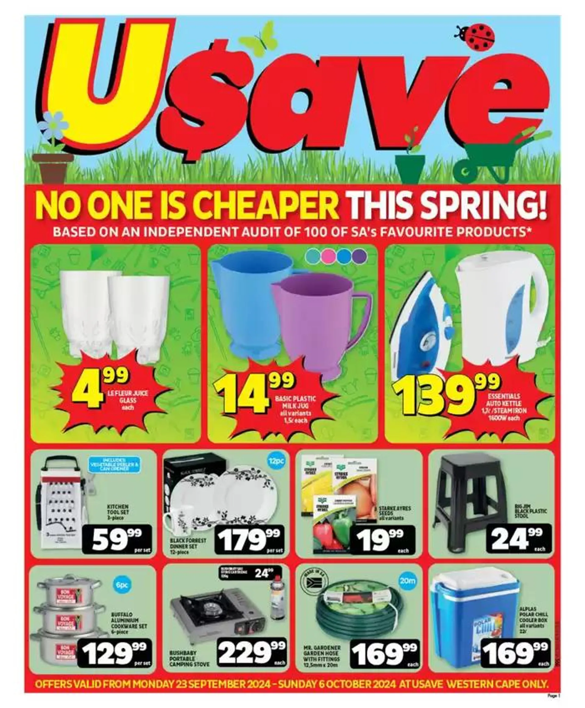 Usave weekly specials - 1