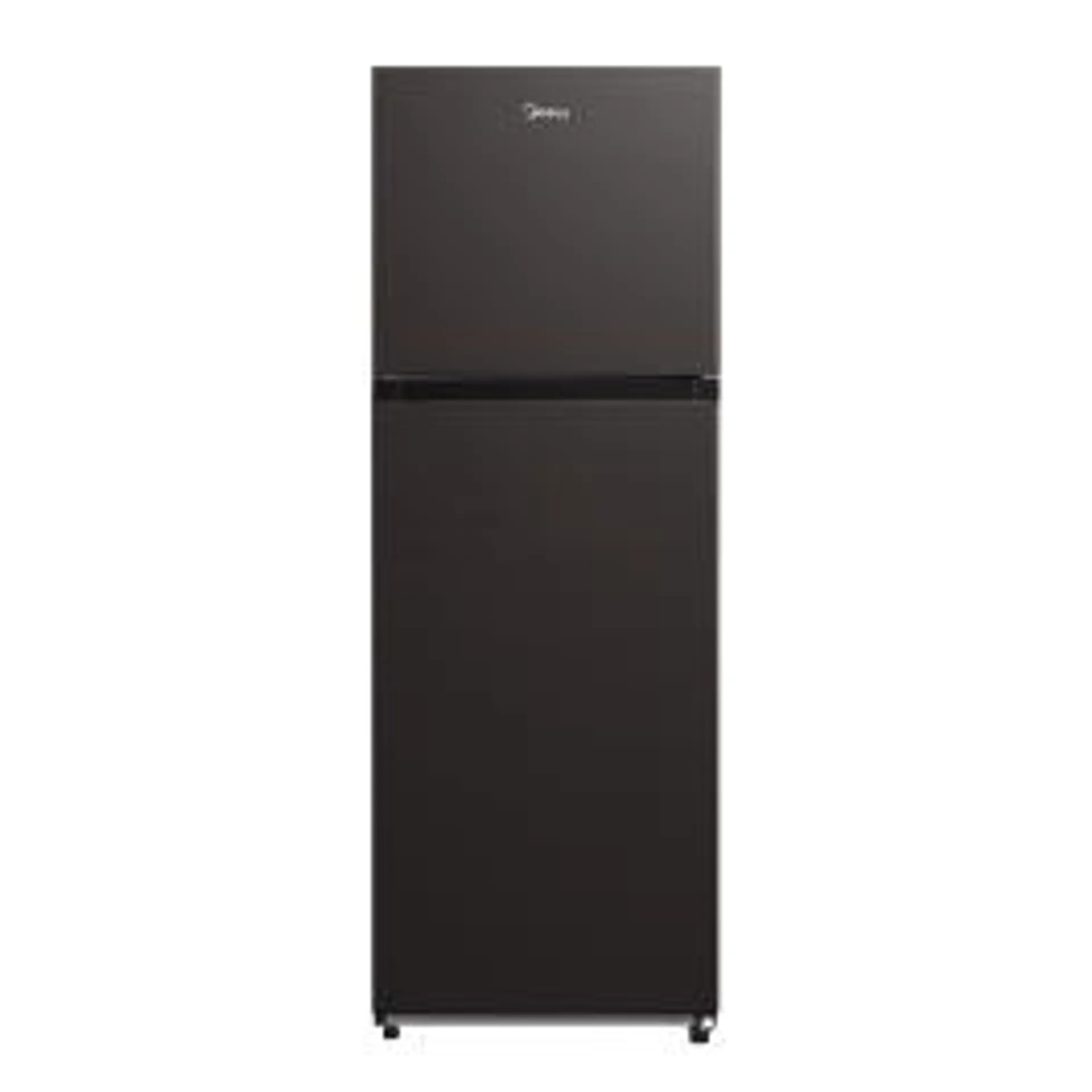 Midea 165L Top Freezer Bottom Fridge in Jazz Black