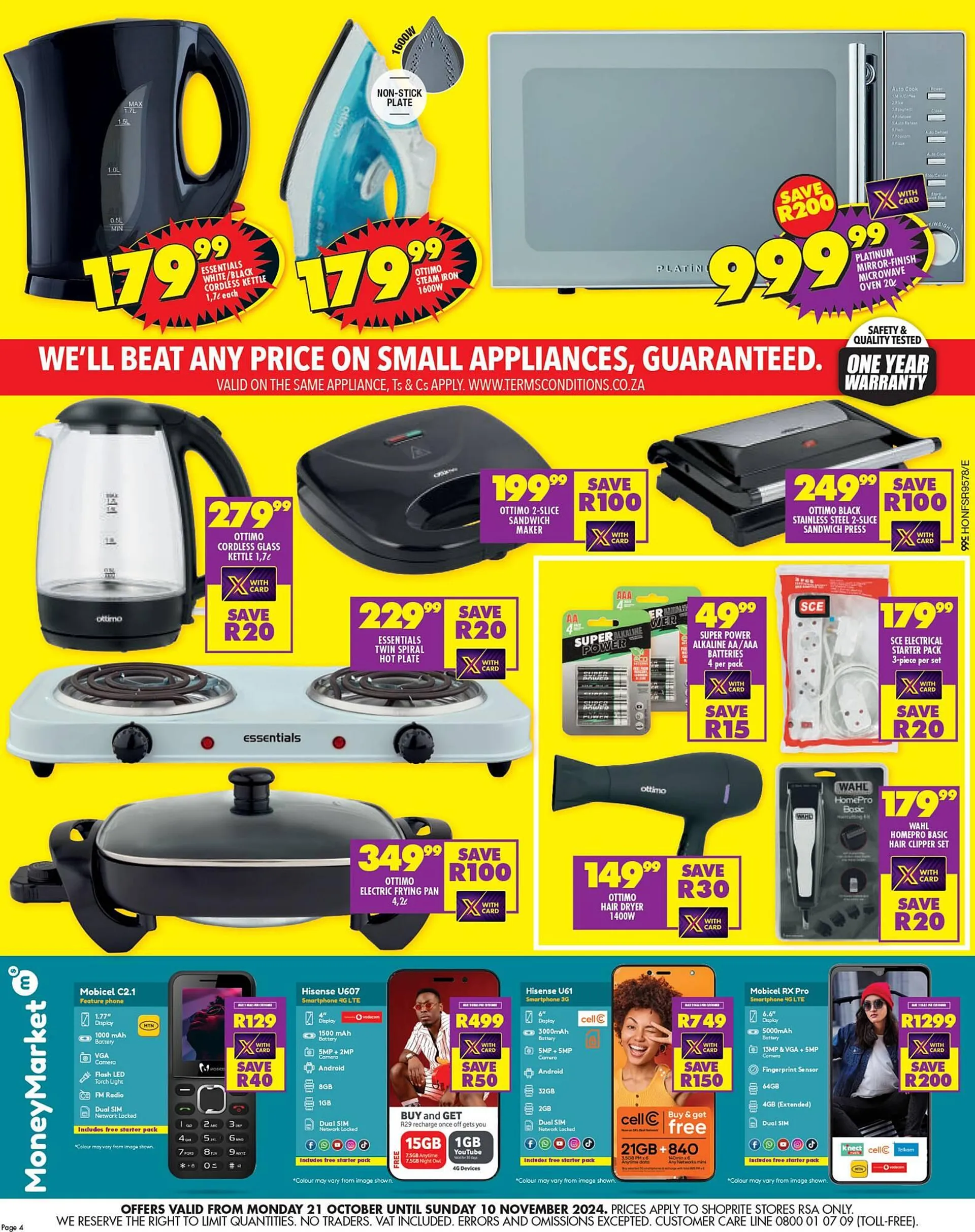 Shoprite catalogue from 21 October to 10 November 2024 - Catalogue Page 4