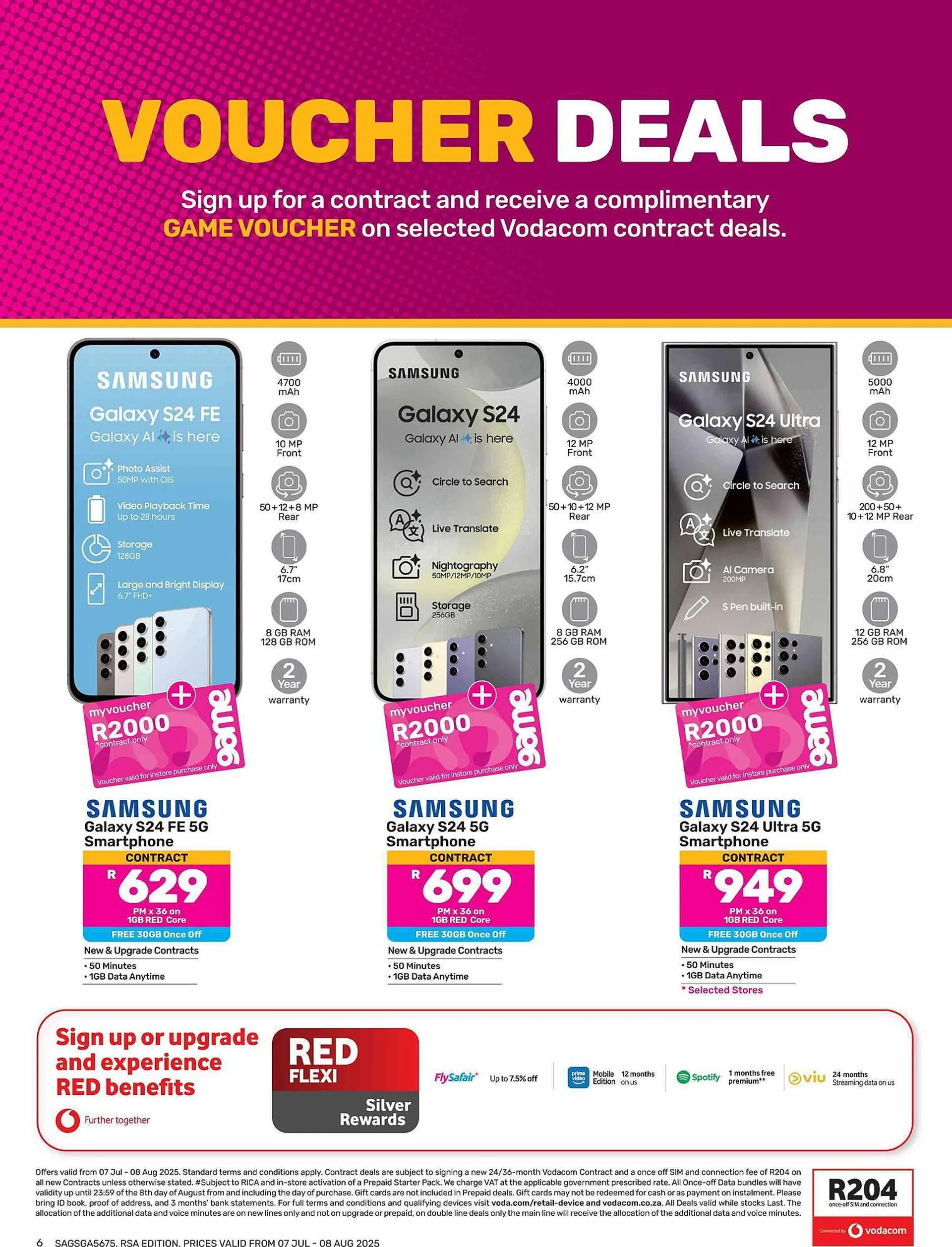 Game catalogue from 7 July to 8 August 2025 - Catalogue Page 1