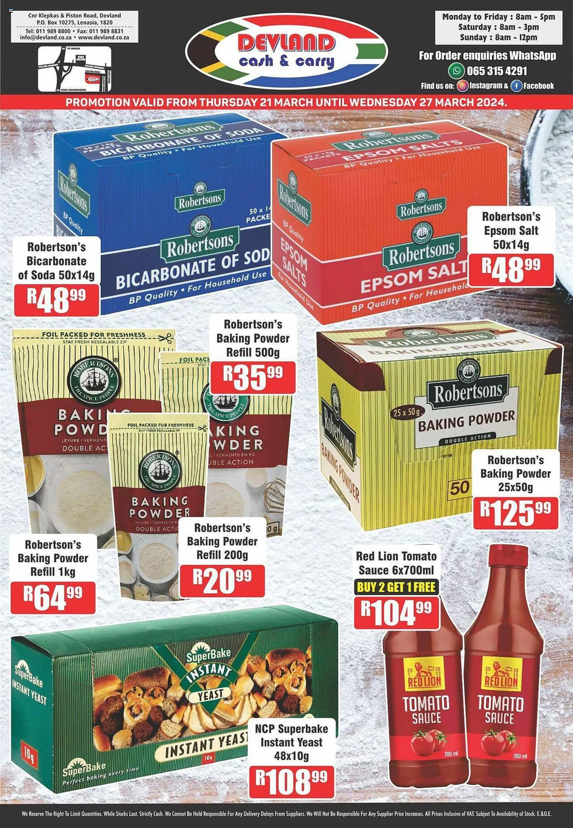 Devland Cash And Carry catalogue - 21 March 27 March 2024 - Page 1
