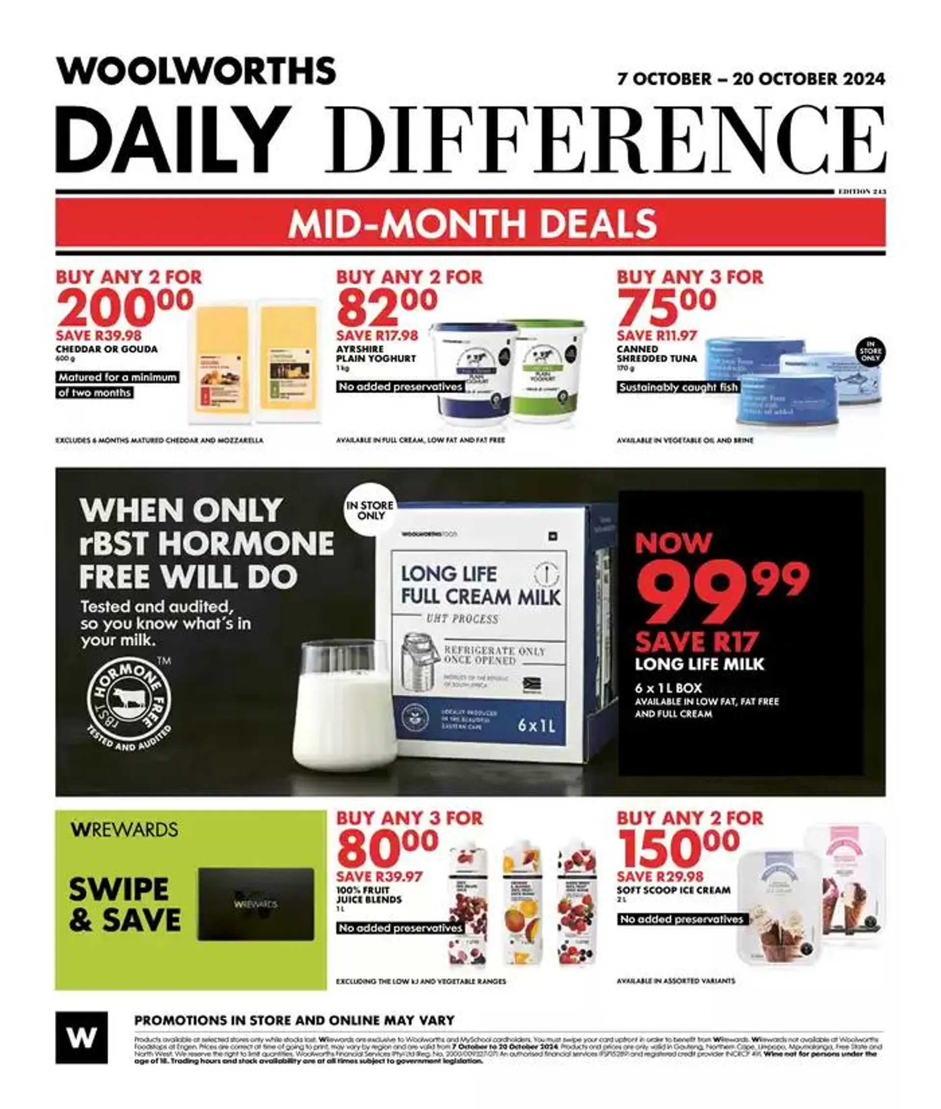 Catalog Woolworths from 8 October to 20 October 2024 - Catalogue Page 8