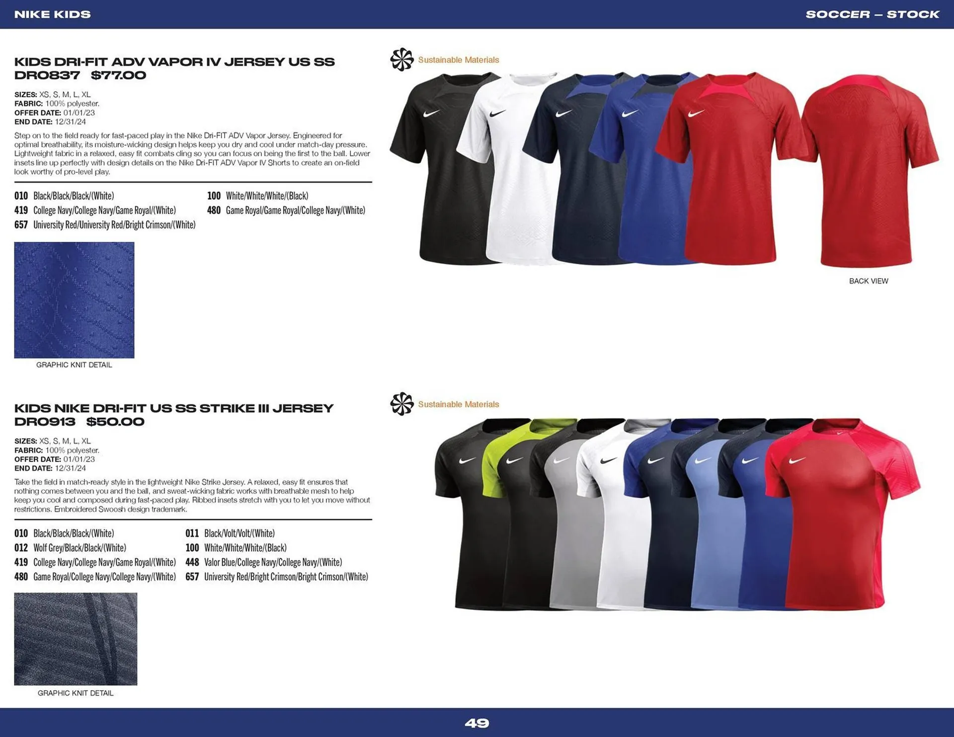 Nike catalogue from 14 June to 31 December 2024 - Catalogue Page 49