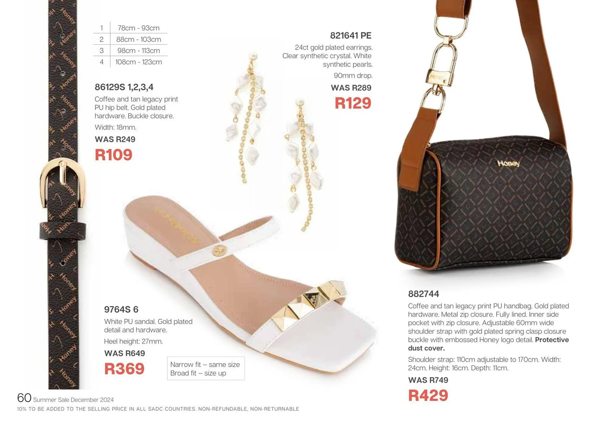 Honey Fashion Accessories catalogue from 19 December to 31 December 2024 - Catalogue Page 140