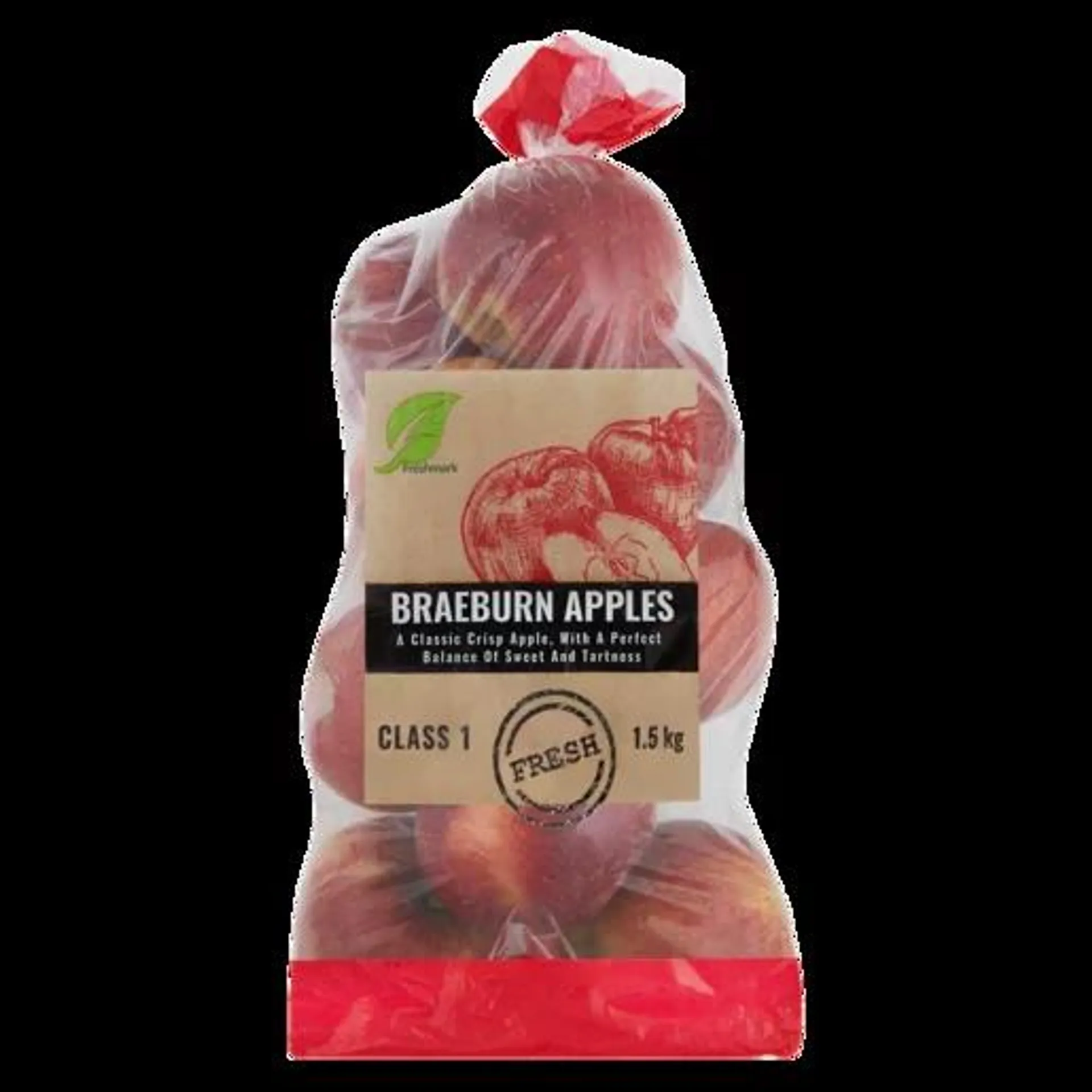 Braeburn Apples Bag 1.5kg