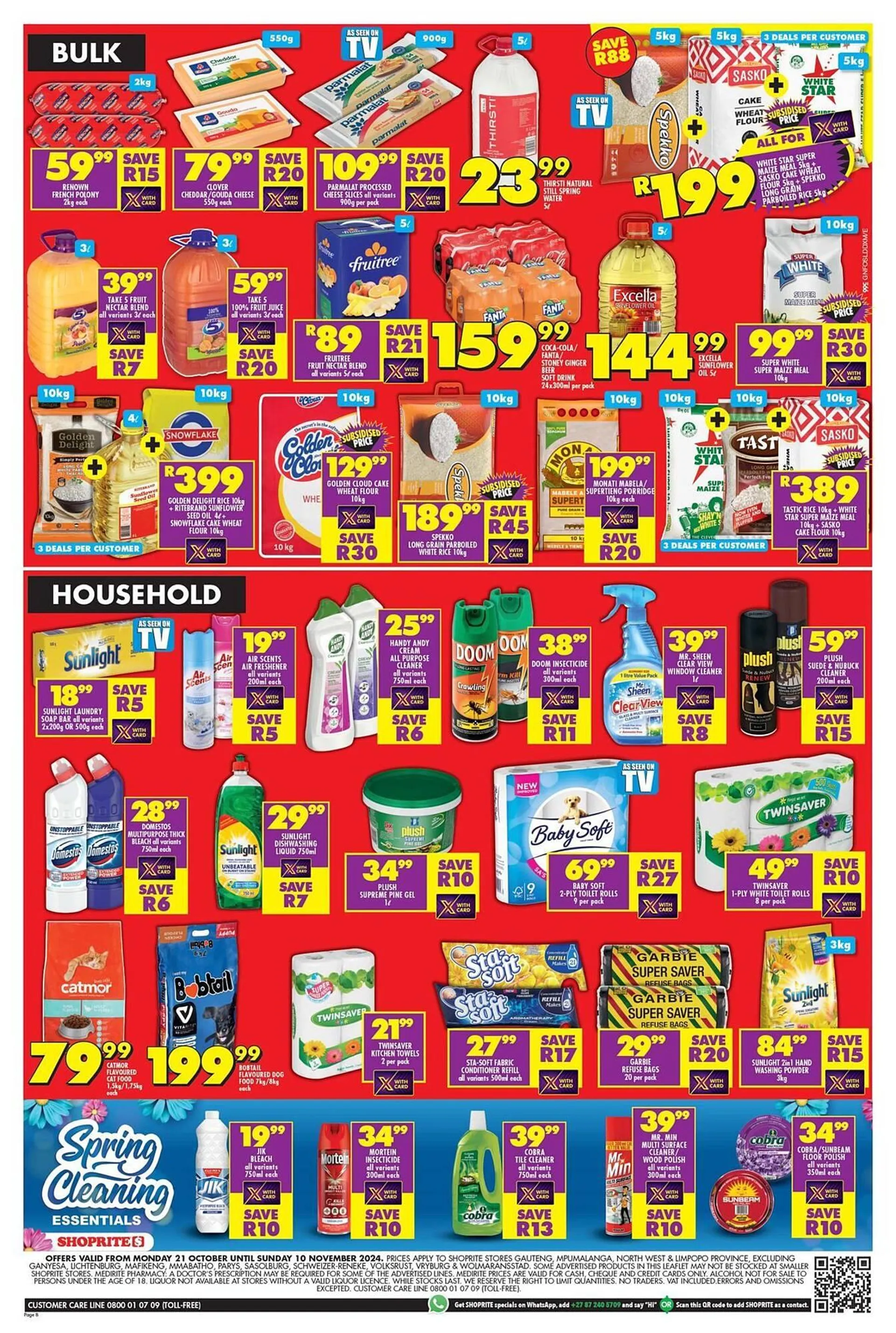 Shoprite catalogue from 28 October to 10 November 2024 - Catalogue Page 8