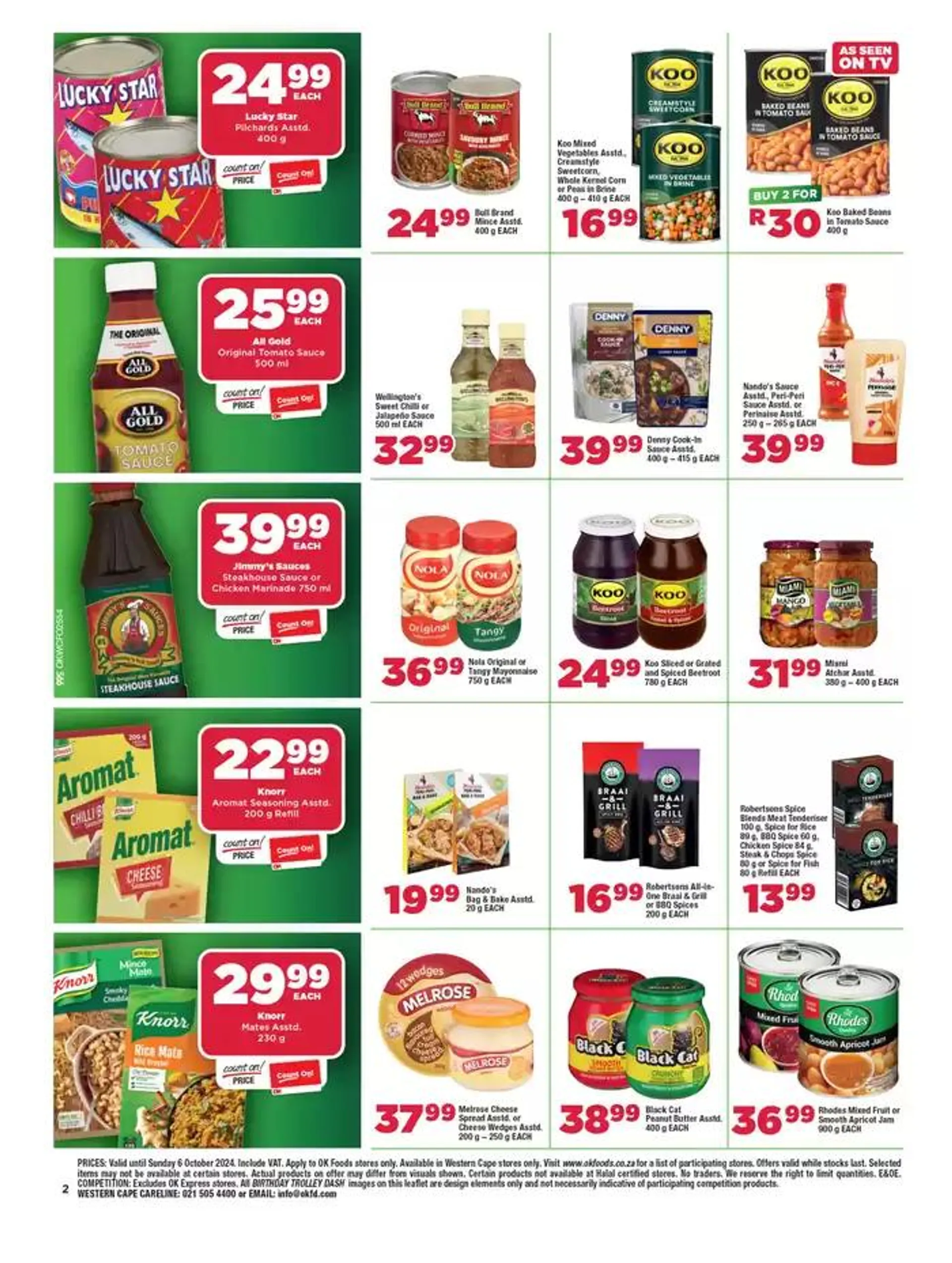 OK Foods weekly specials from 25 September to 6 October 2024 - Catalogue Page 2