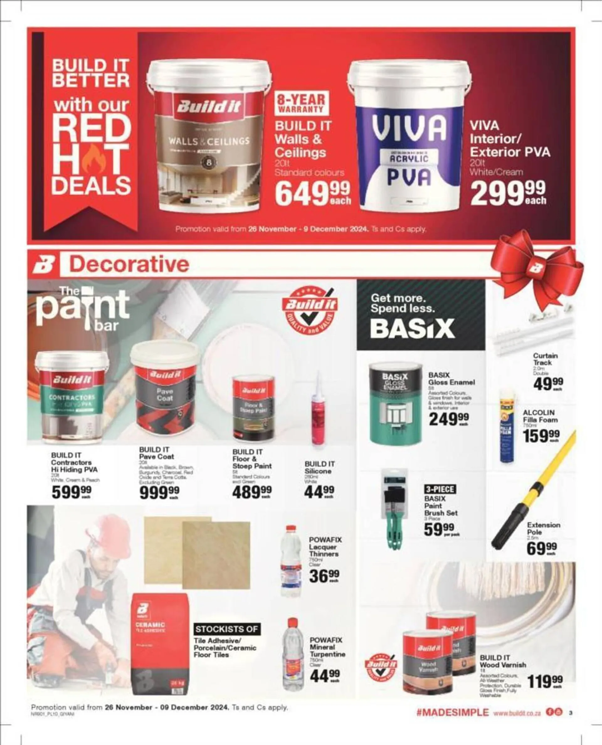 Build It catalogue from 26 November to 9 December 2024 - Catalogue Page 3