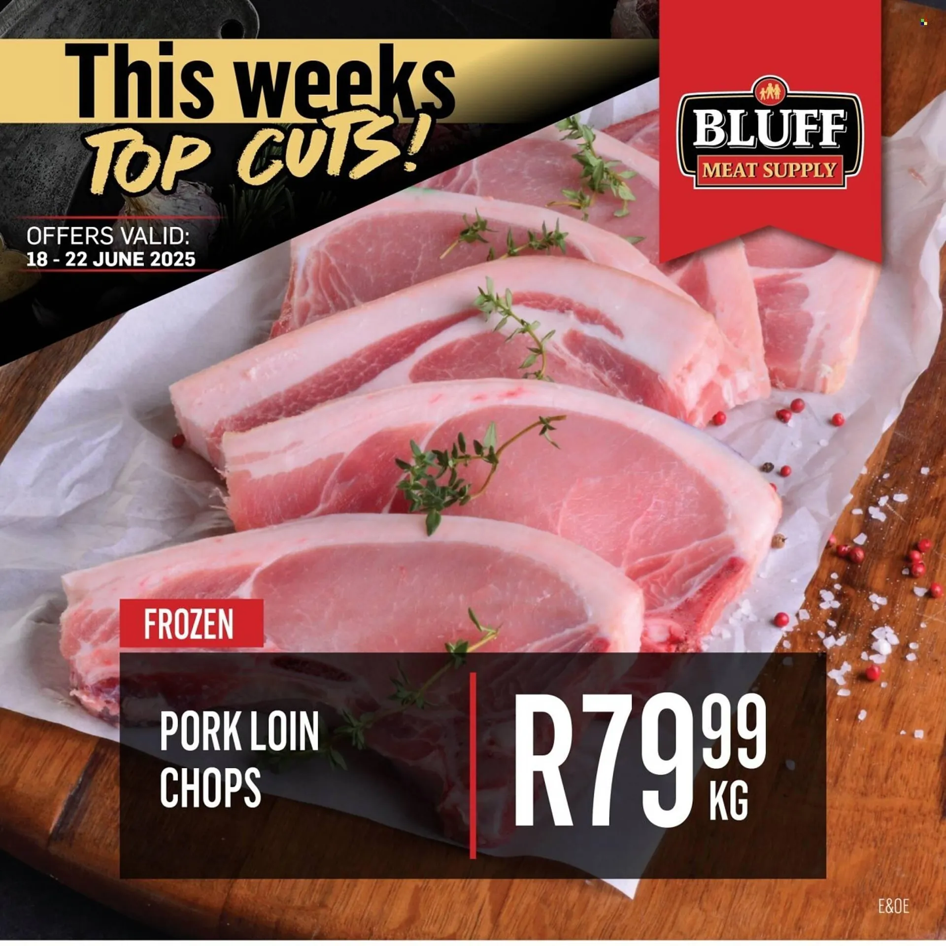 Bluff Meat Supply catalogue from 18 June to 22 June 2025 - Catalogue Page 1