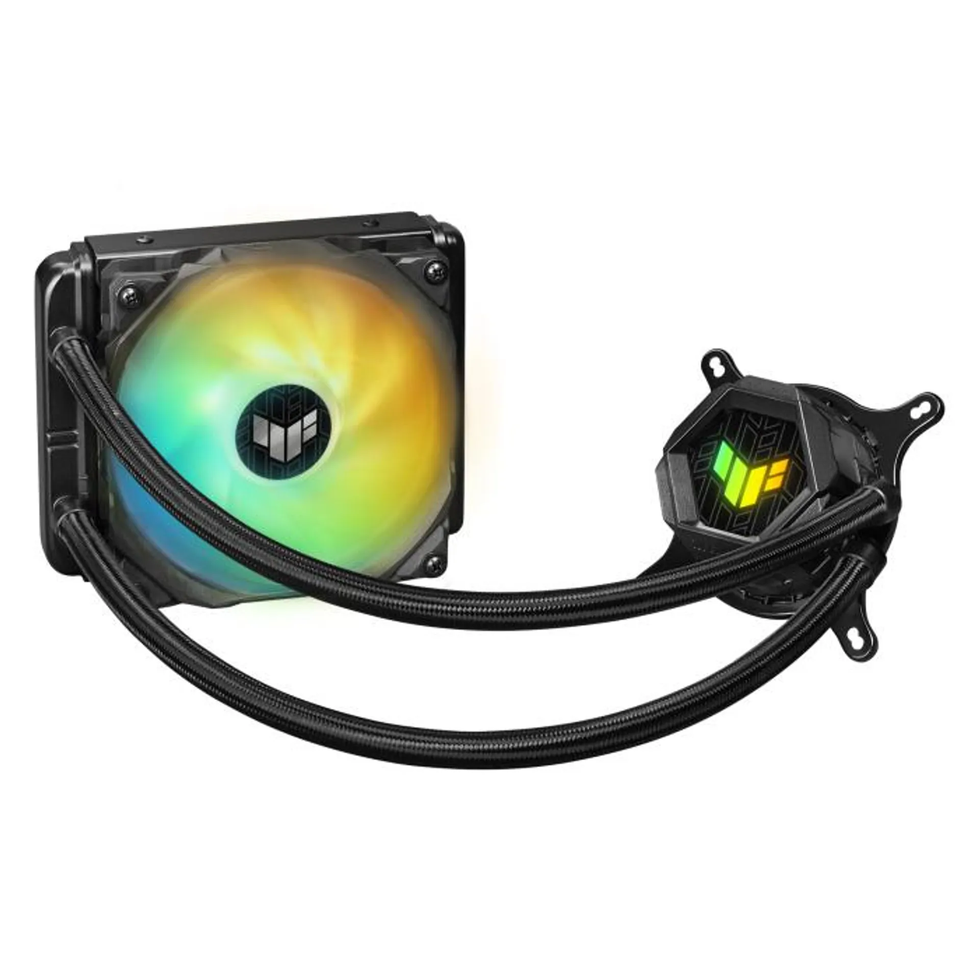 ASUS TUF Gaming LC 120 RGB All-In-One Liquid CPU Cooler With Aura Sync.