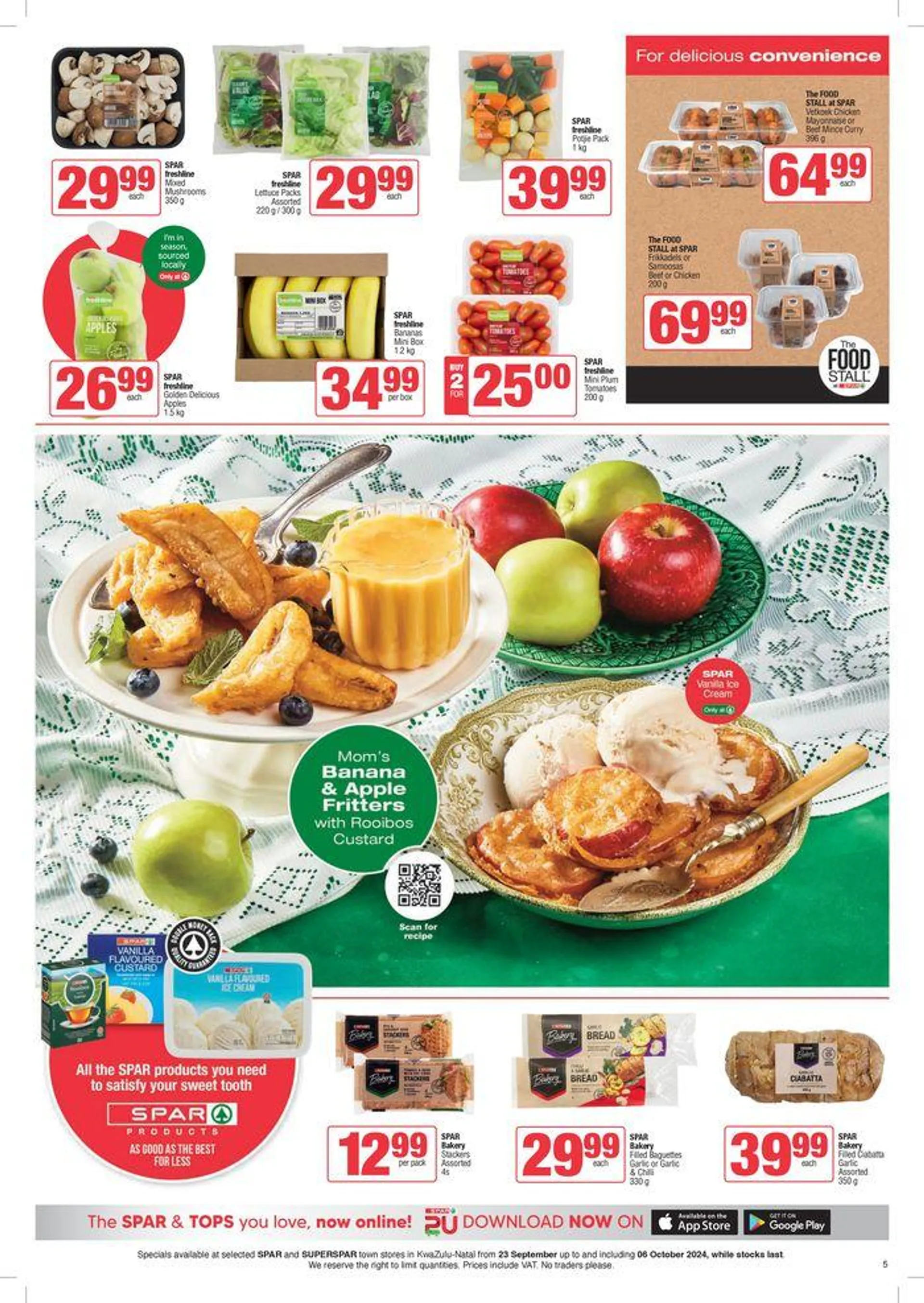 Specials Spar from 23 September to 6 October 2024 - Catalogue Page 5