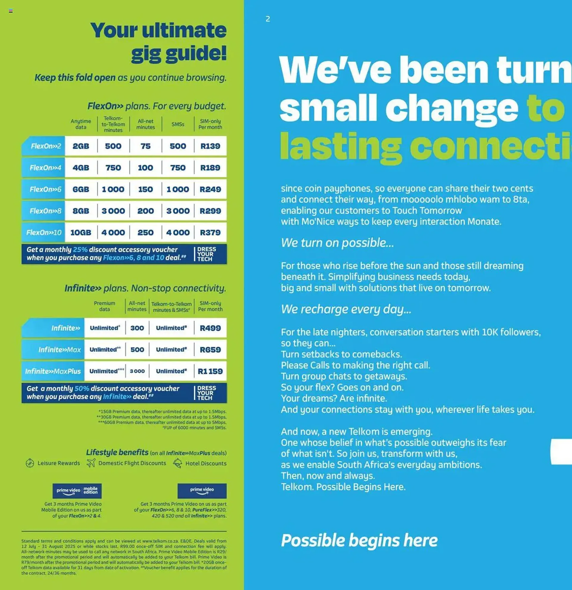 Telkom catalogue from 12 July to 31 August 2025 - Catalogue Page 1