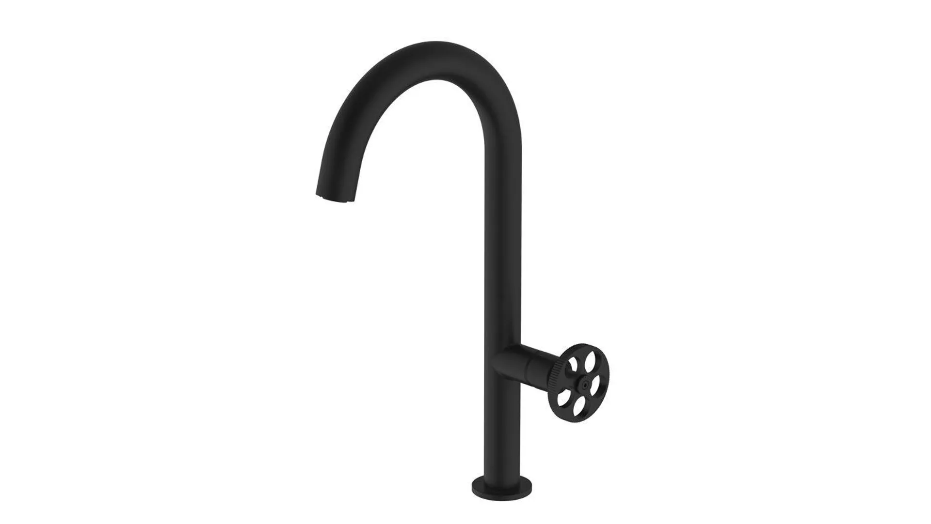 Program One Matt Black Kitchen Sink Mixer