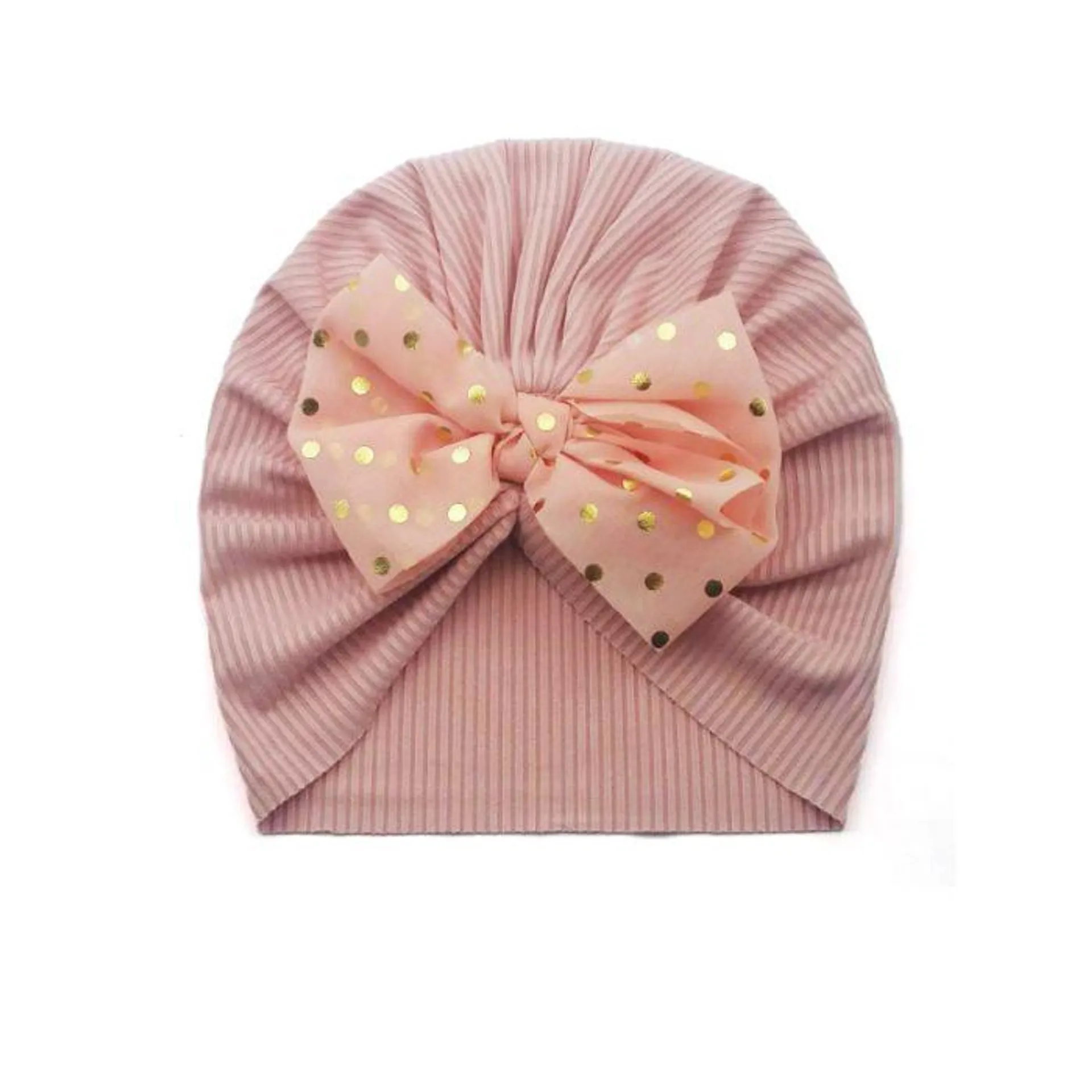 SEQUINED TURBAN PINK